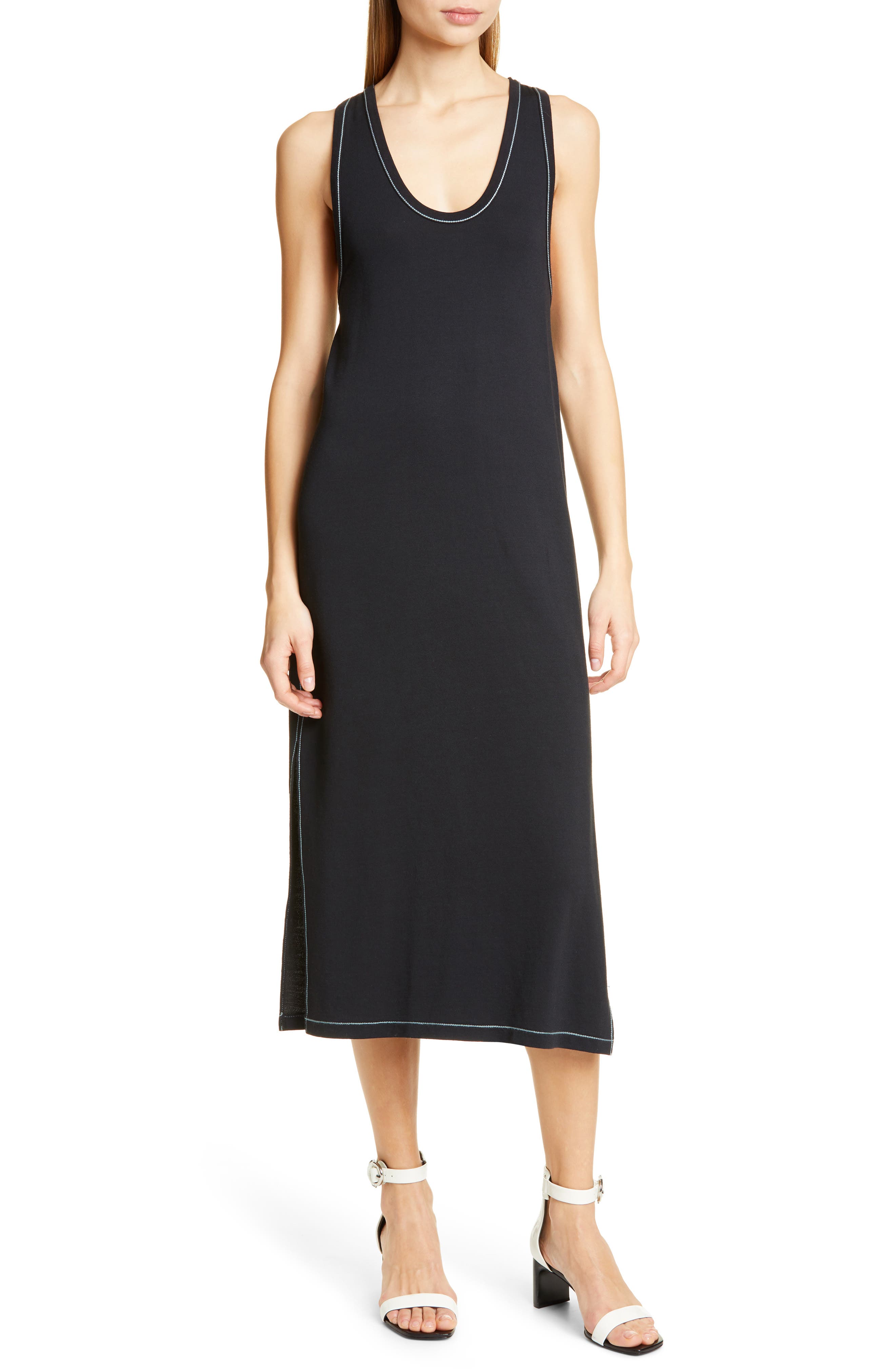 Rag & Bone Marlon Tank Dress, Black