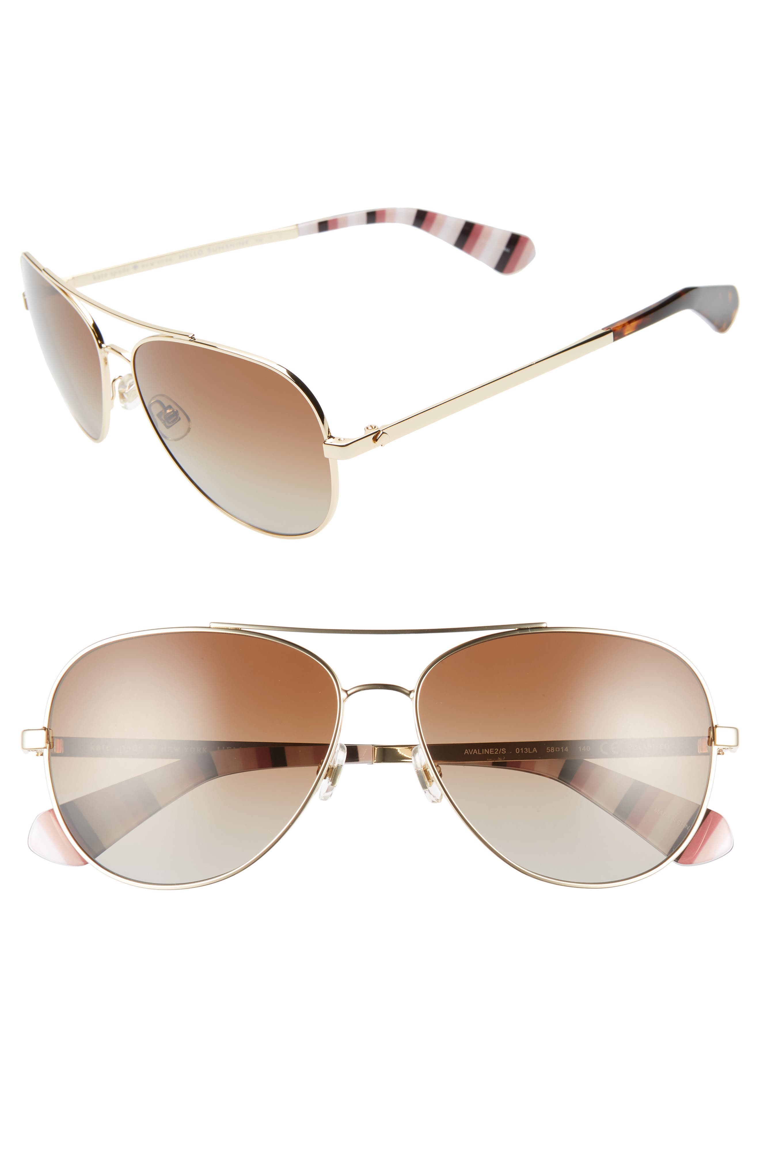 kate spade new york polarized sunglasses