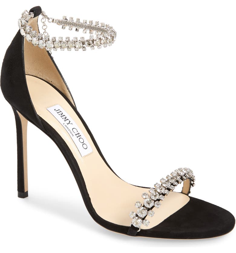Jimmy Choo Shiloh Jewel Embellished Sandal (Women) | Nordstrom