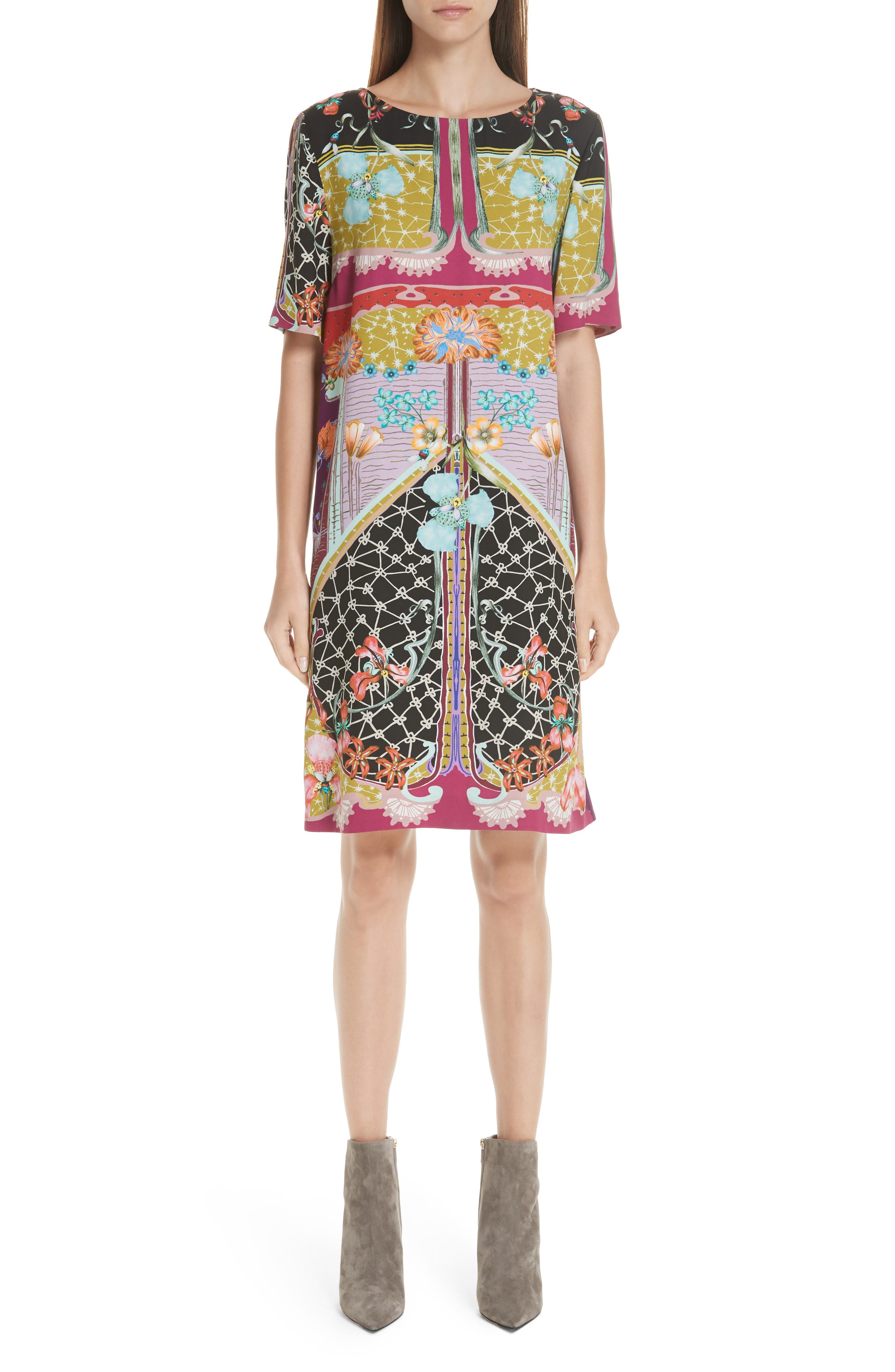 Etro Multi Print Tunic Dress
