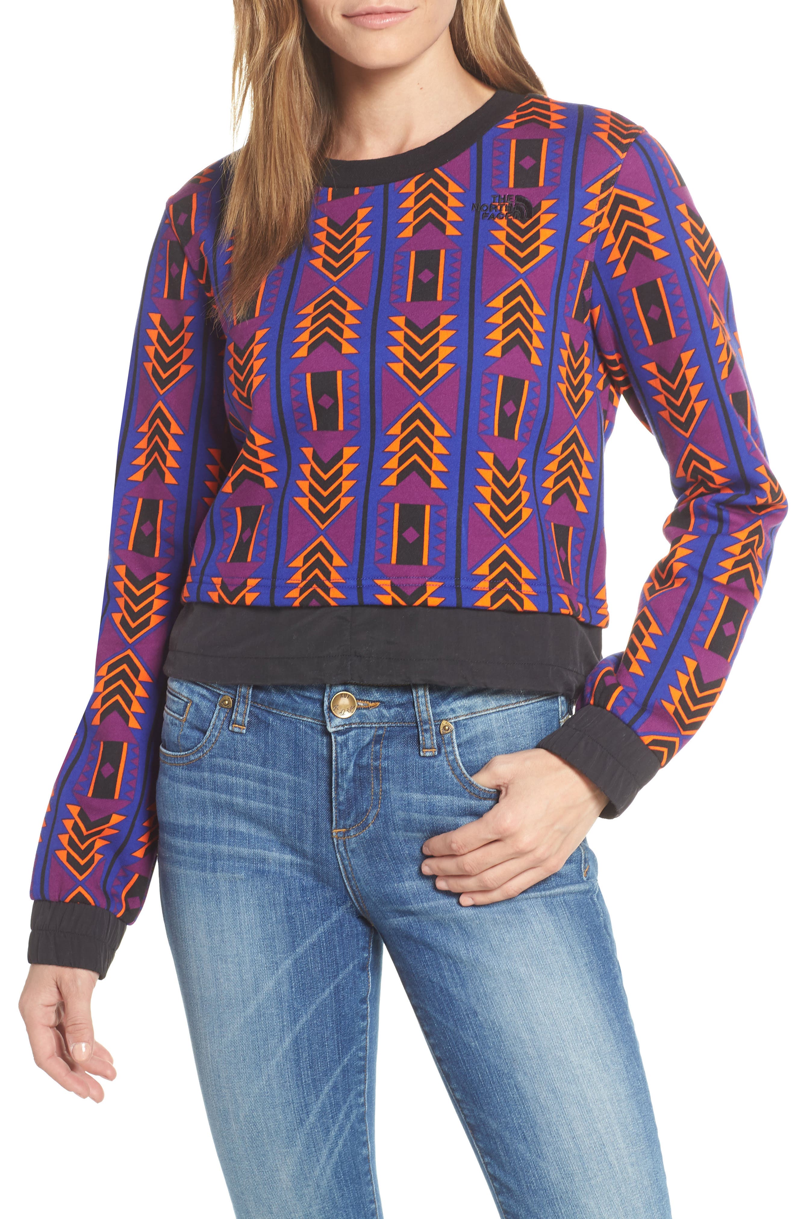 The North Face 92 Rage Crop Fleece Sweatshirt