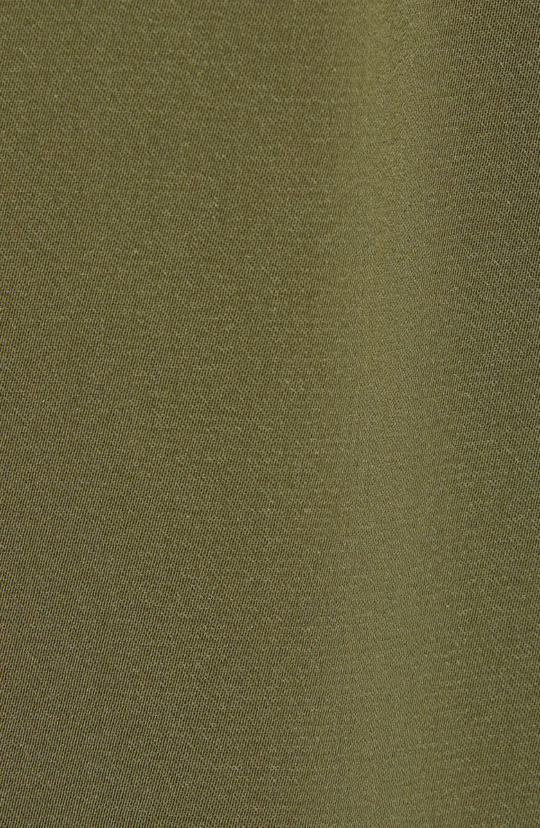 Vero Moda Laura Cropped Wide-leg Pants In Ivy Green