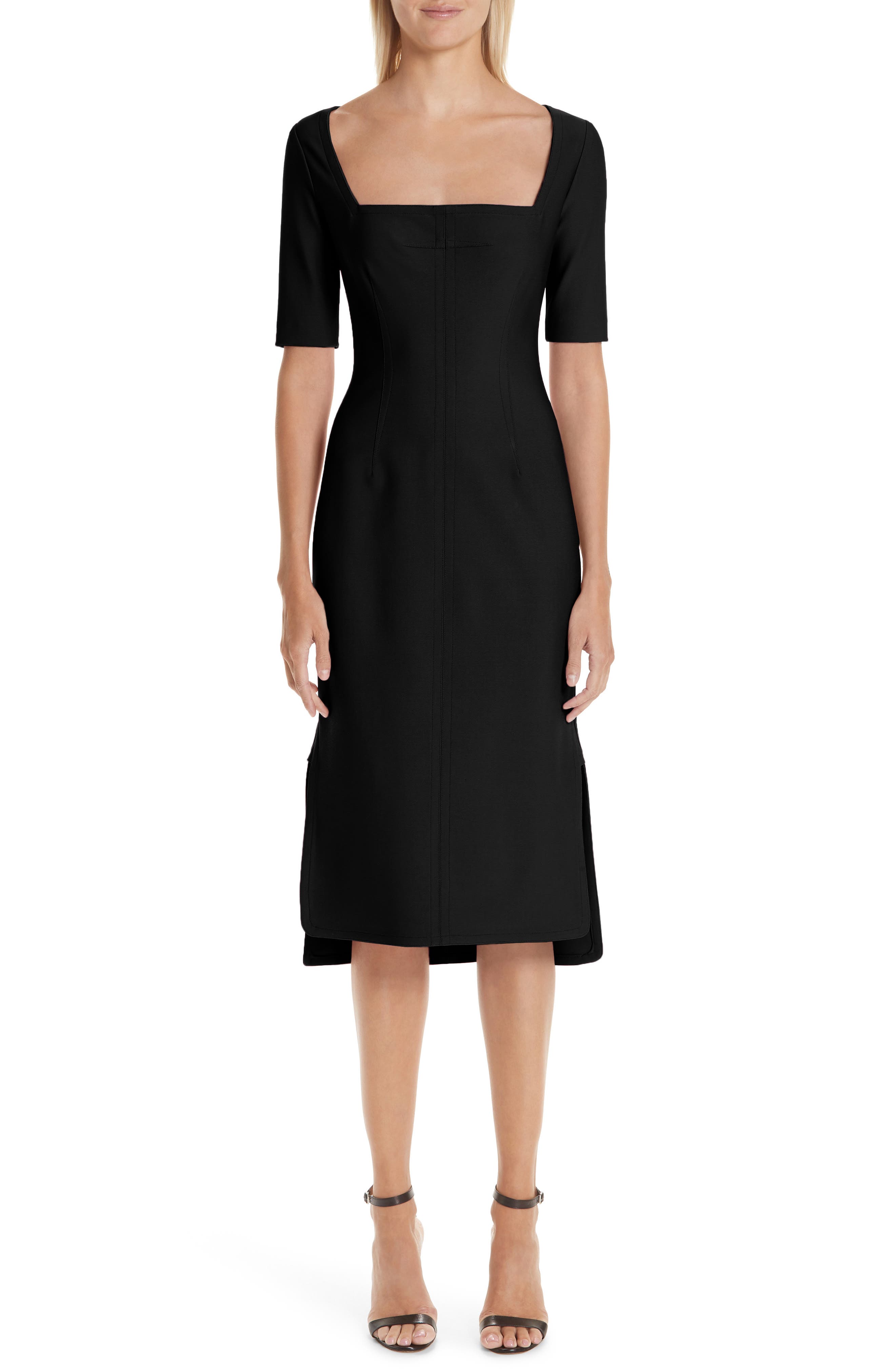 Yigal Azrouel Body-Con Dress, Black