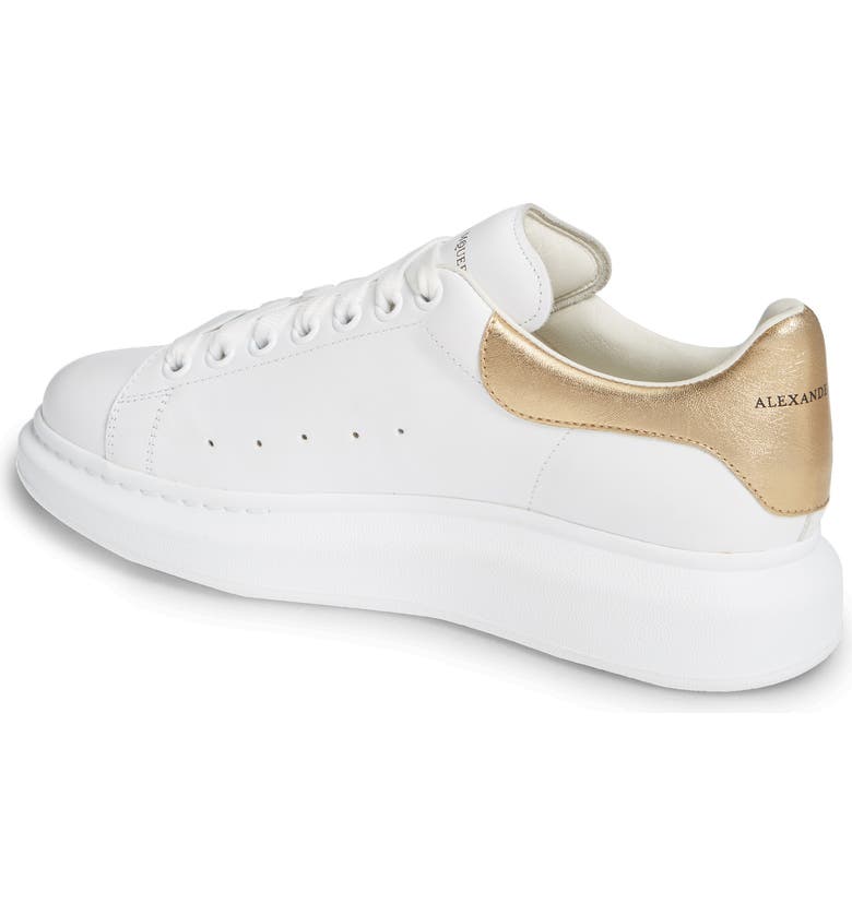 ALEXANDER MCQUEEN OVERSIZE LOW TOP SNEAKER,553761WHGP0