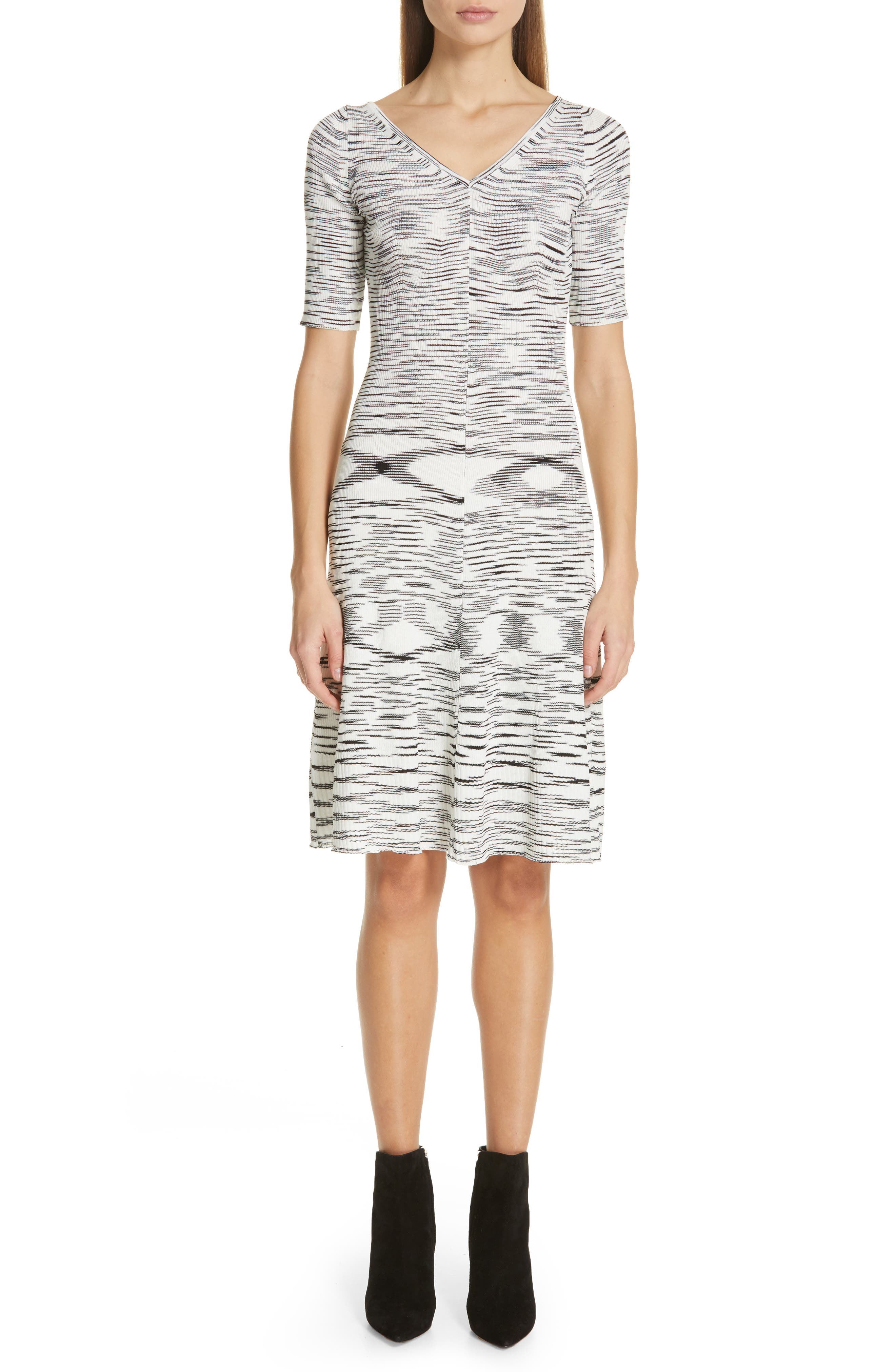 Missoni Micro Rib Knit Dress, US / 44 IT - Black