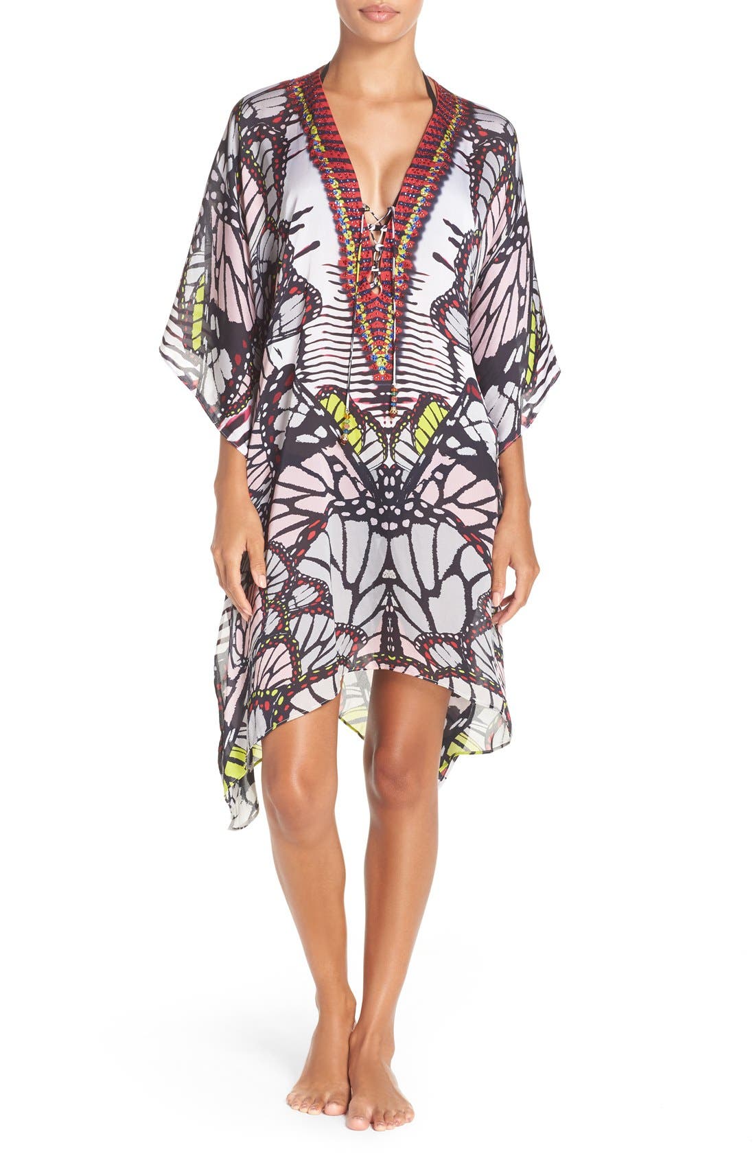 Asa Kaftans 'Waikiki' Short Kaftan Nordstrom