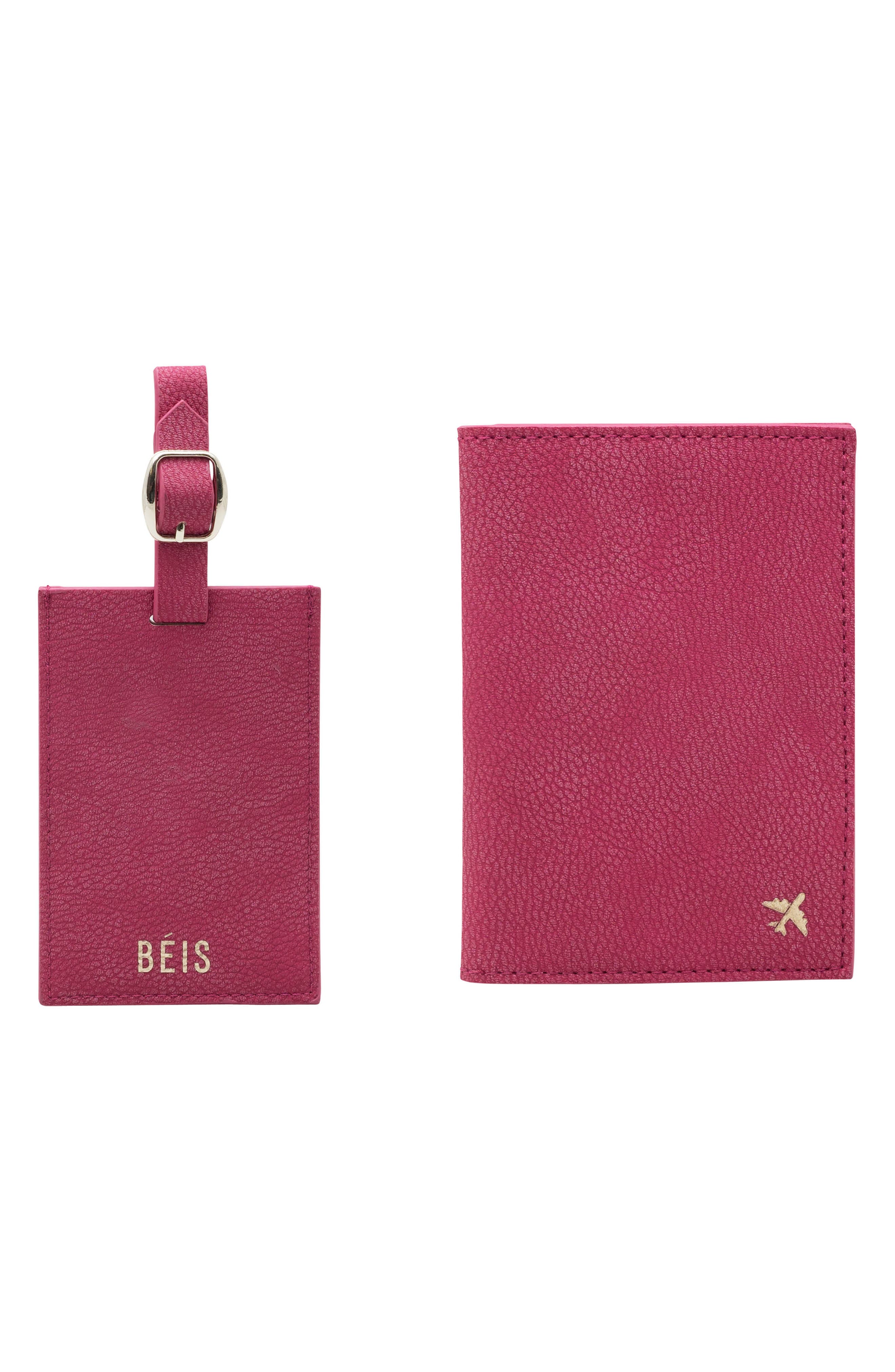 Béis Travel Luggage Tag & Passport Holder Set Nordstrom