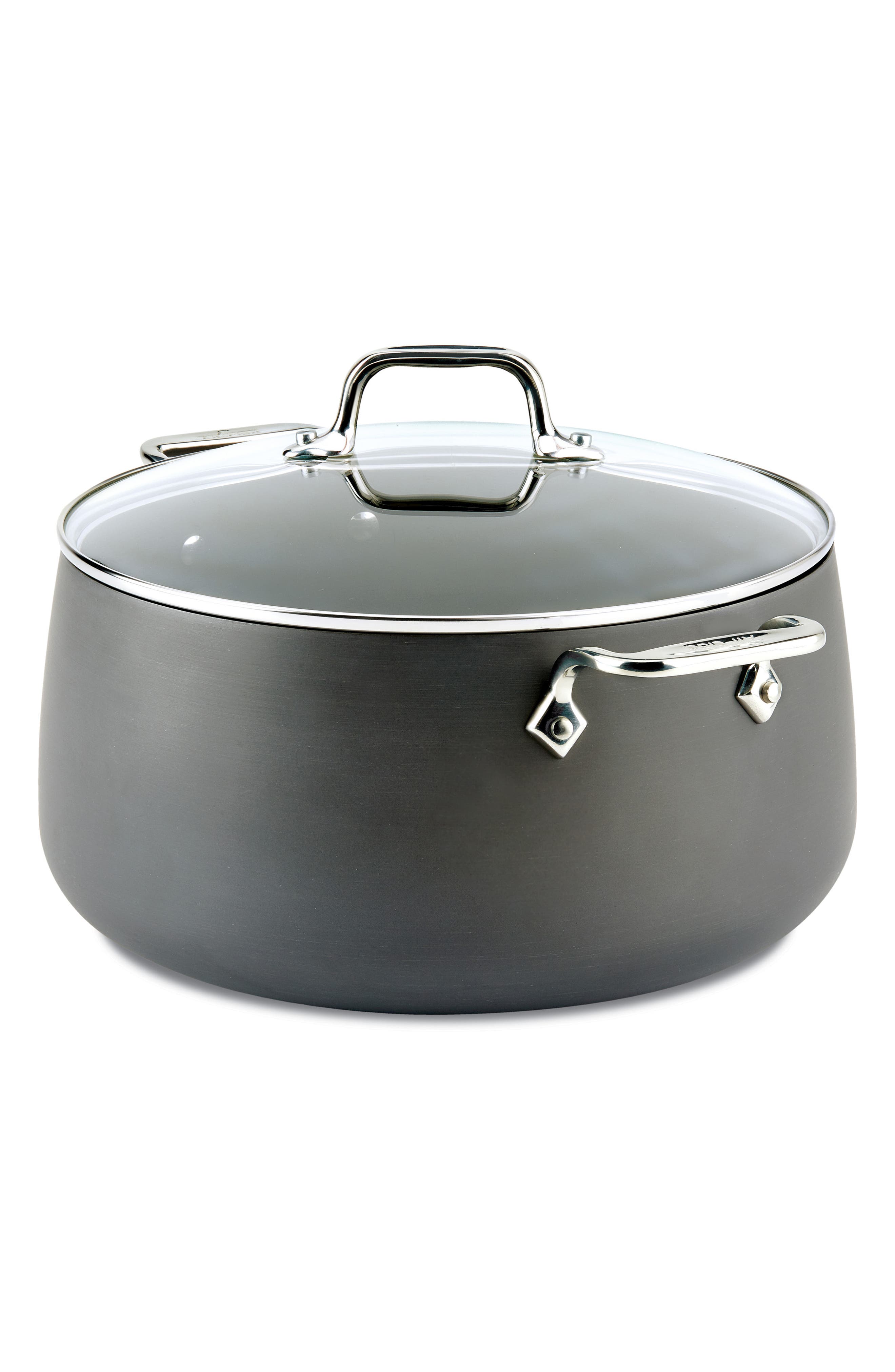 UPC 011644905491 product image for All-Clad Ha1 Hard Anodized 8-Quart Stockpot With Lid, Size One Size - Black | upcitemdb.com