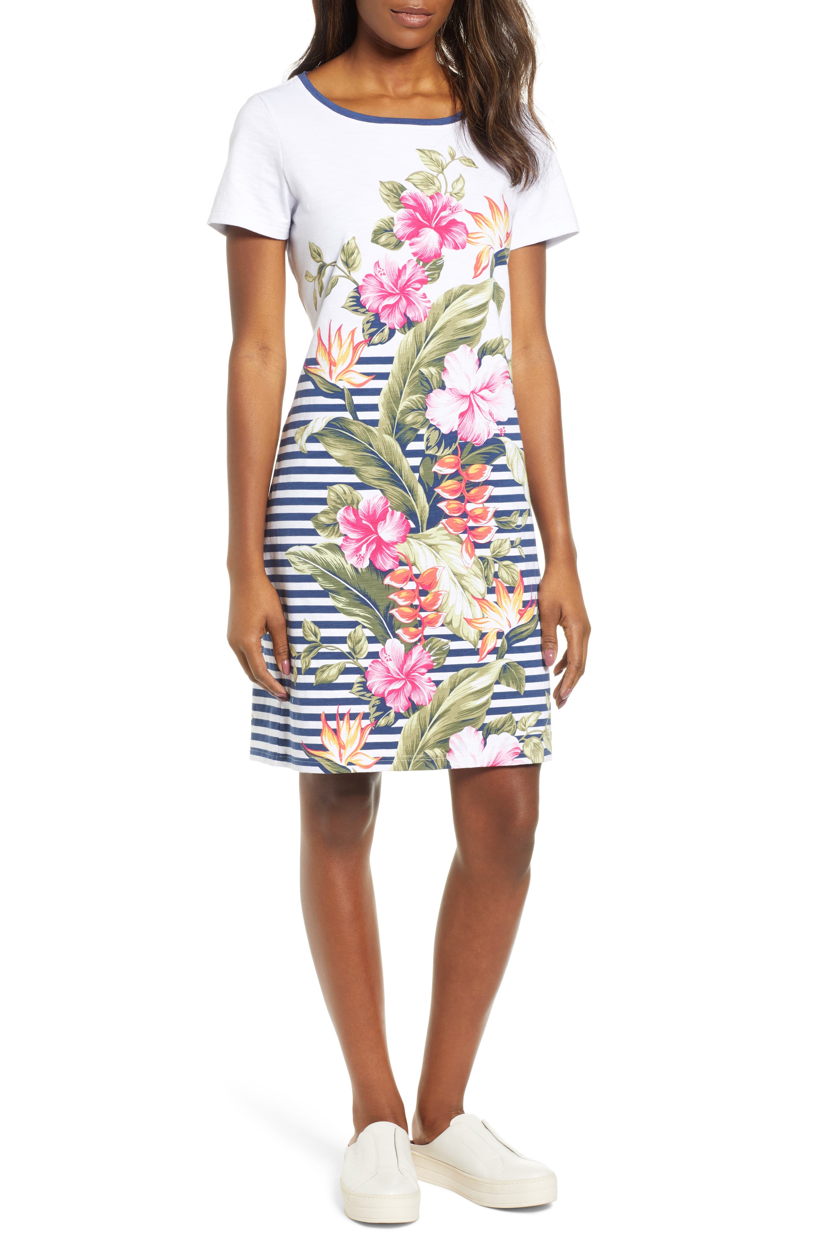 Tommy Bahama Kahuna Cascade Shift Dress, Pink