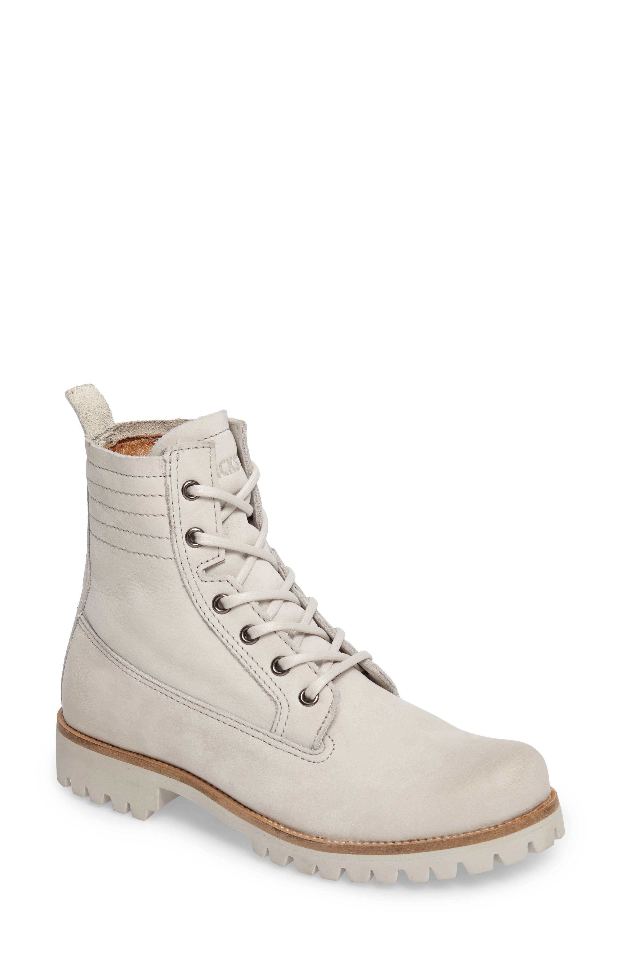 Blackstone Ol23 Lace-Up Boot Grey