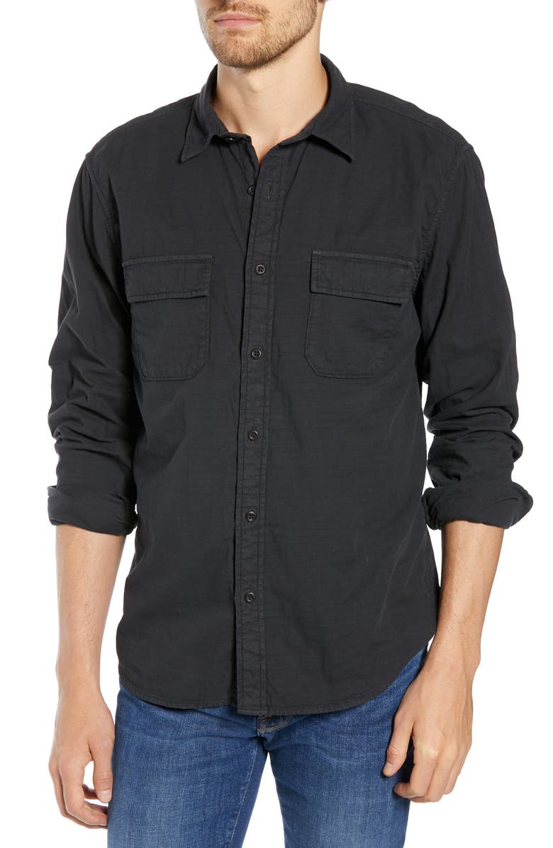 Frame T-shirts SLIM FIT SLOUCHY DOUBLE POCKET SHIRT