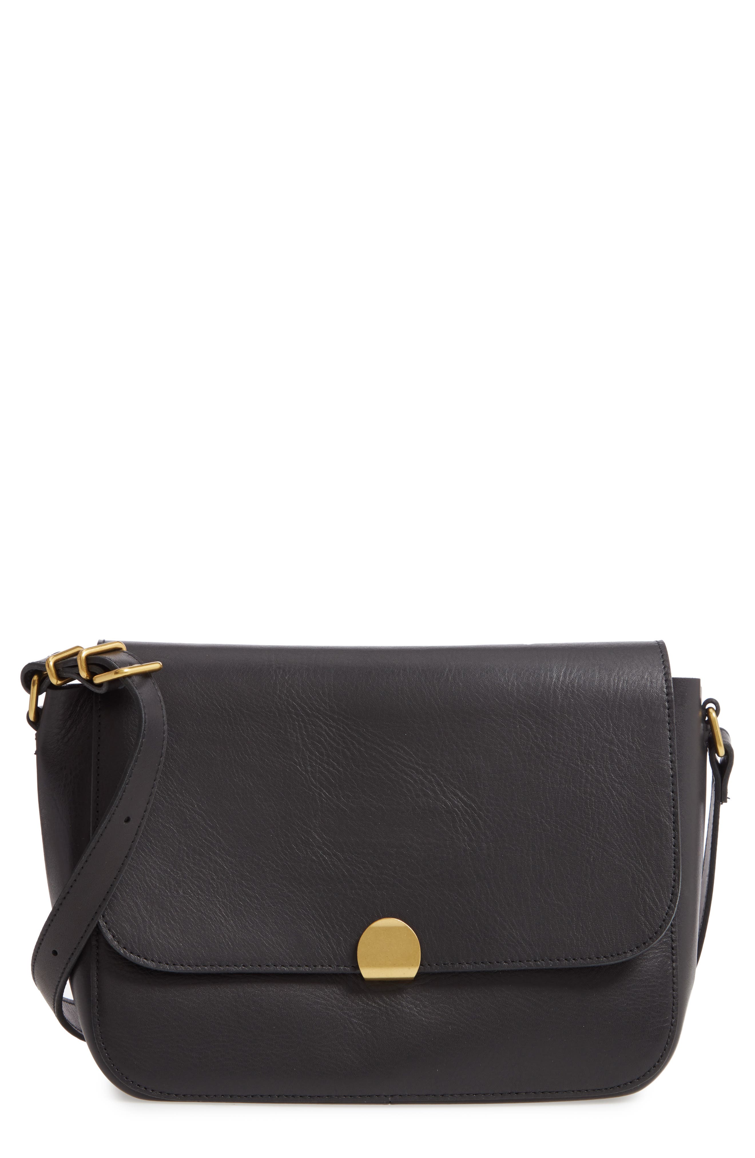 Madewell The Abroad Leather Shoulder Bag Nordstrom