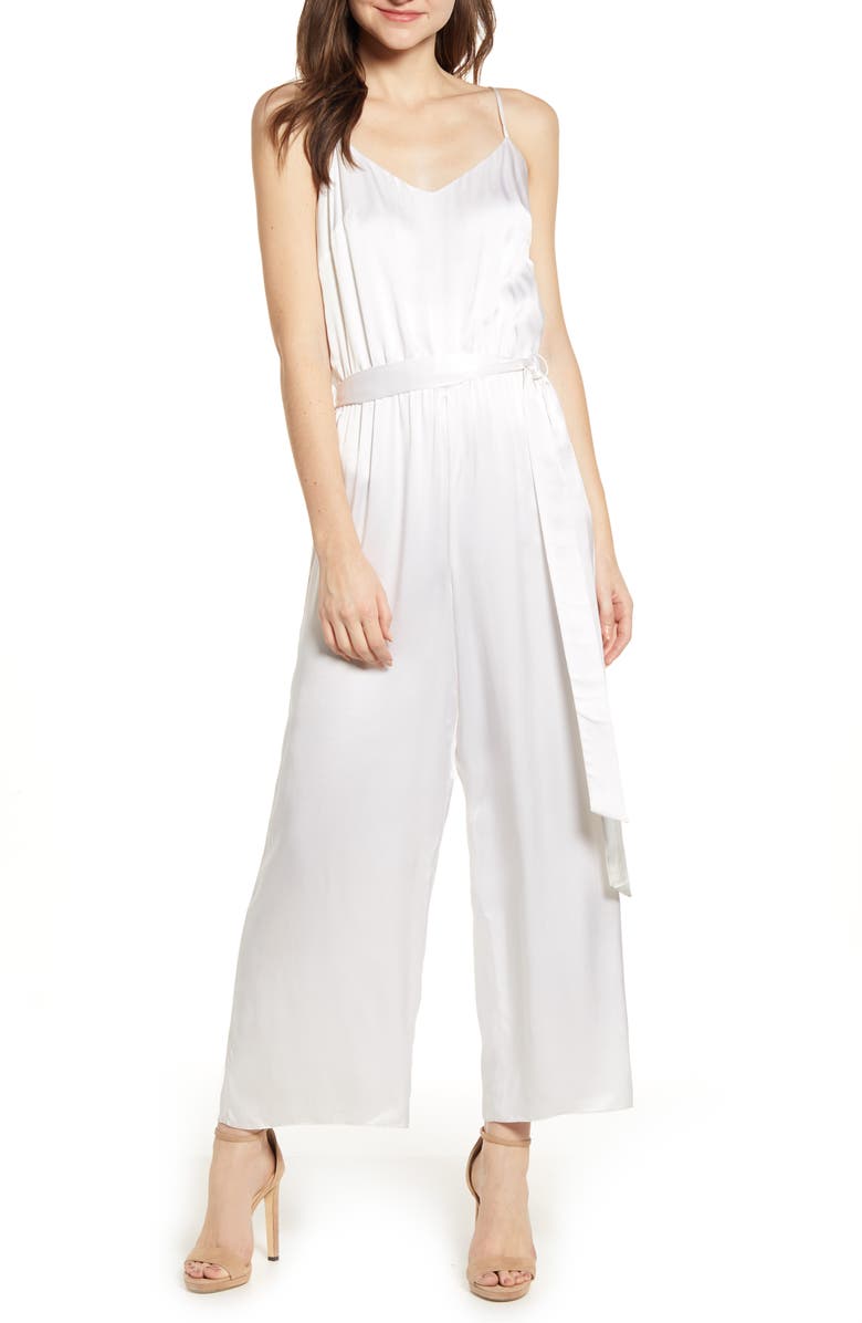 Bailey44 Suits BAILEY44 JUICED CROP WIDE LEG JUMPSUIT