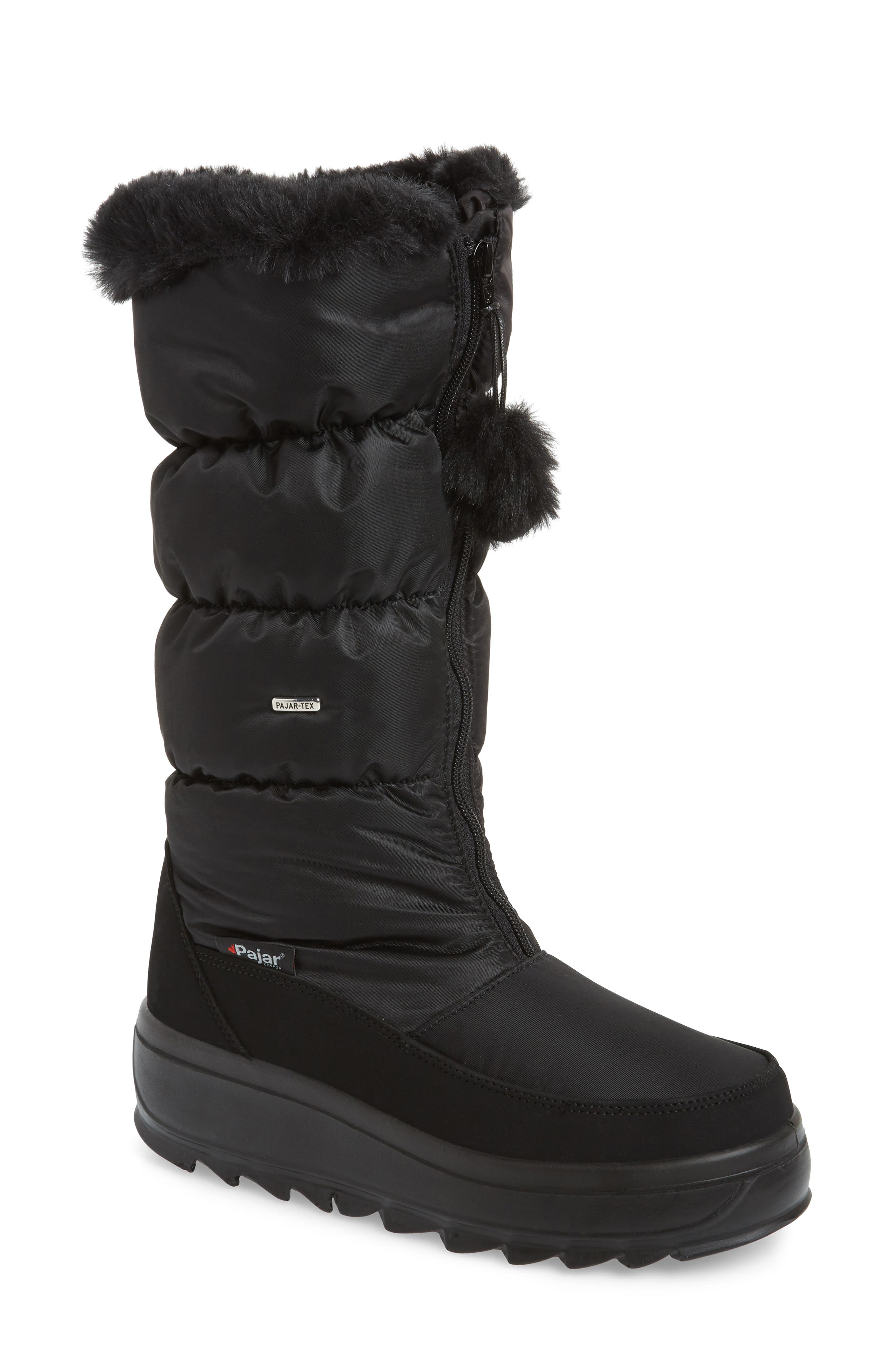 Pajar Toboggan 2 Faux Fur Trim Insulated Waterproof Boot (Women