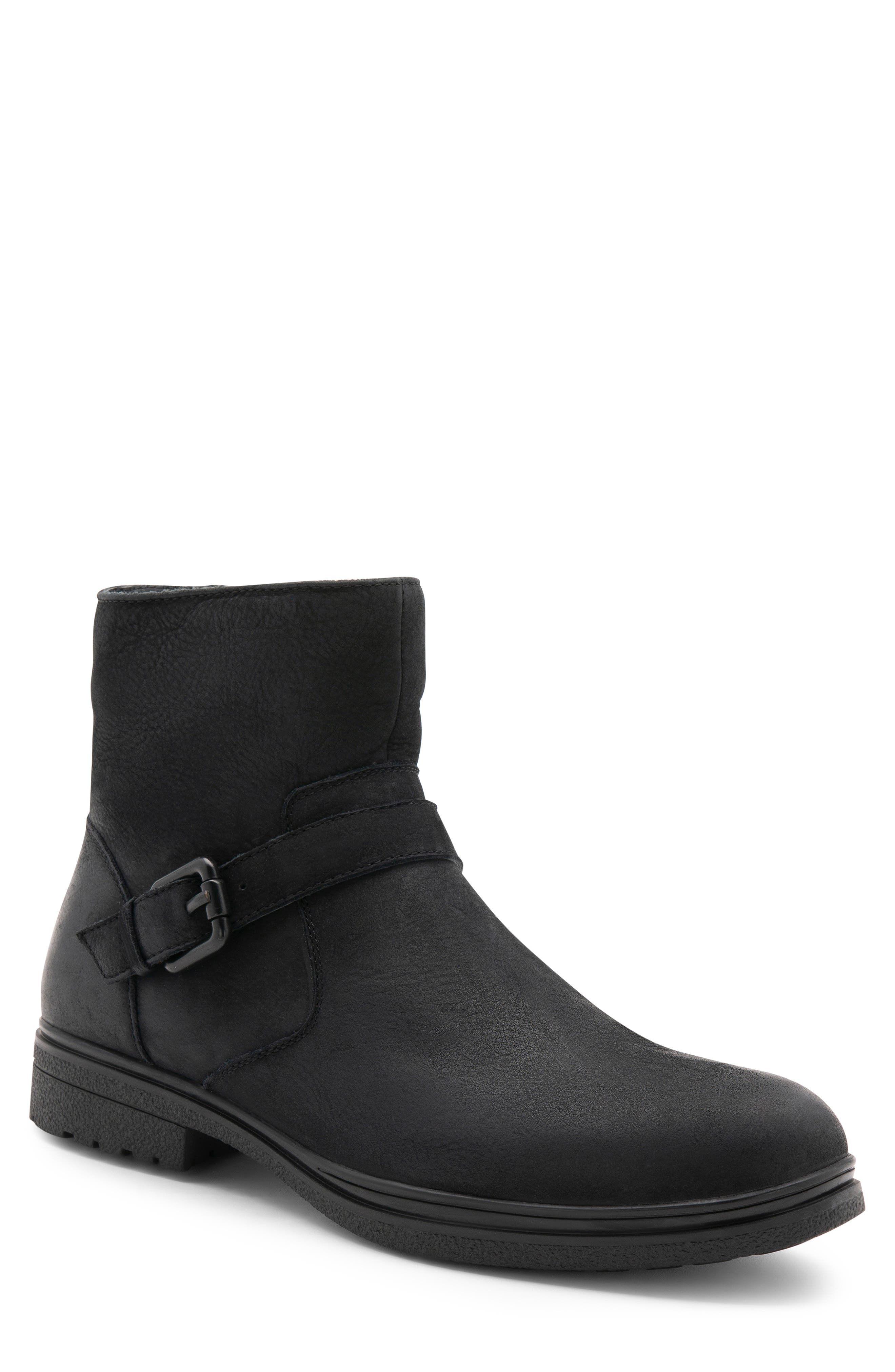 Blondo Sylvester Waterproof Buckle Boot- Black