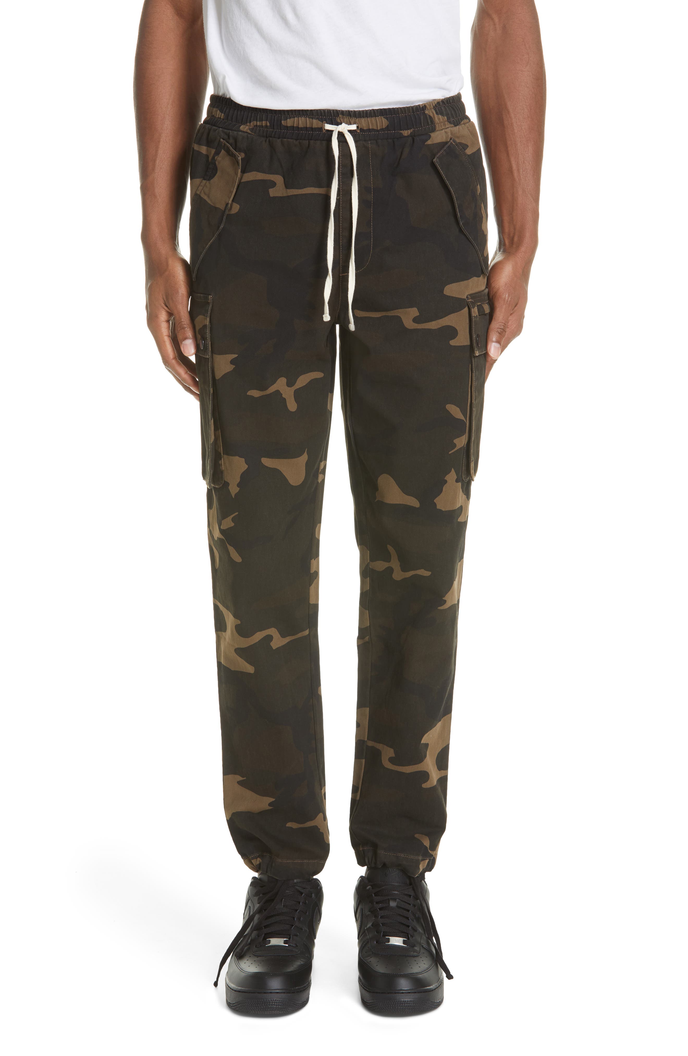 Ovadia & Sons Camo Cargo Pants, Green