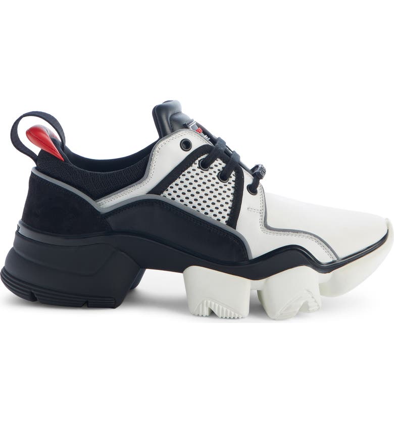 Givenchy Black & White Men's Black And White Jaw Sneakers