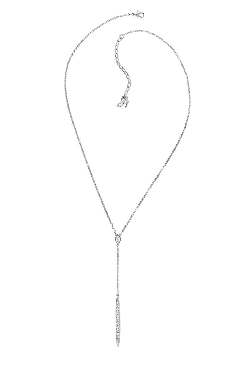 Adore PAVE CRYSTAL BAR NECKLACE