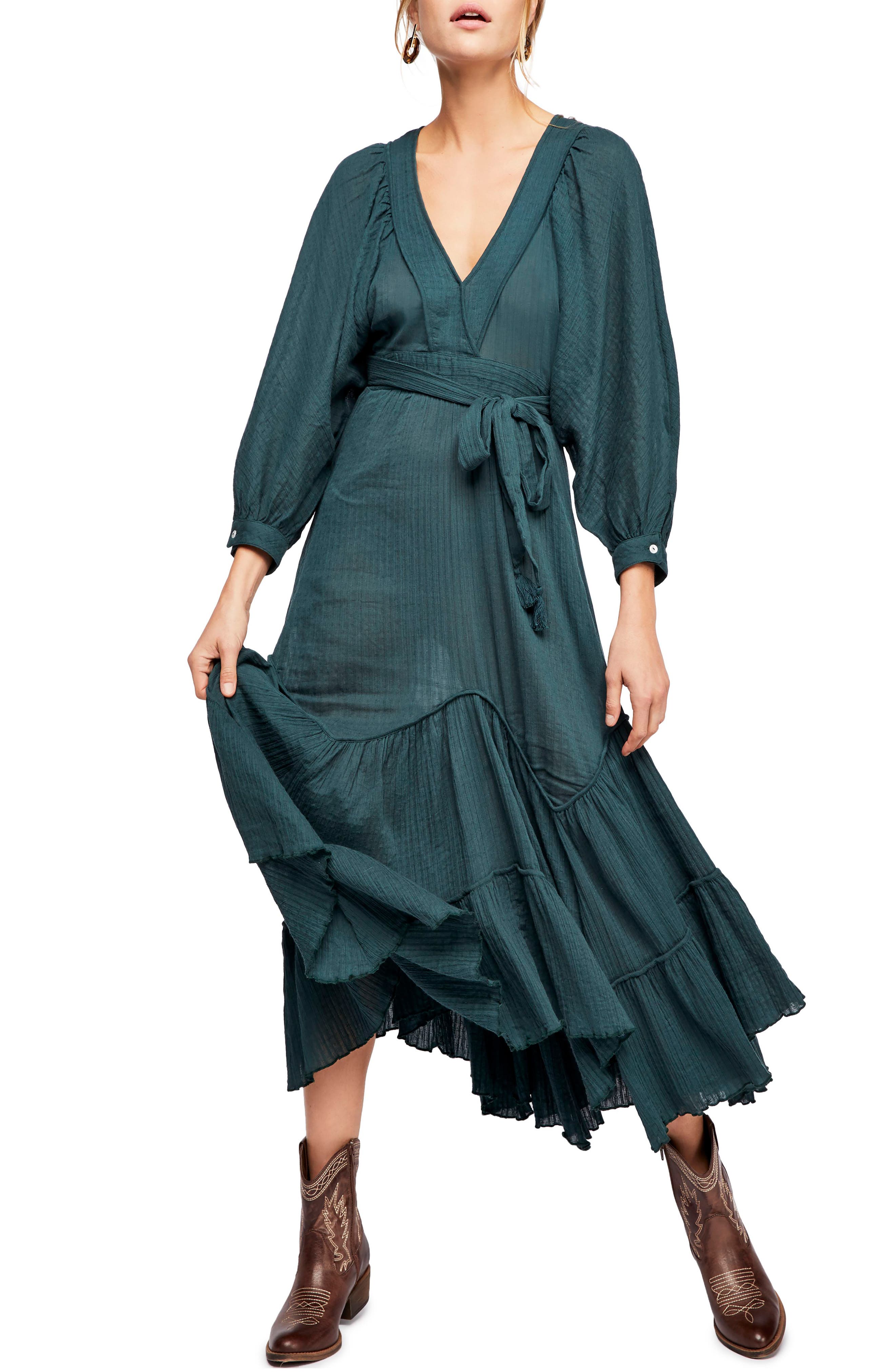 Endless Summer By Free People I Need To Know Maxi Dress, Green