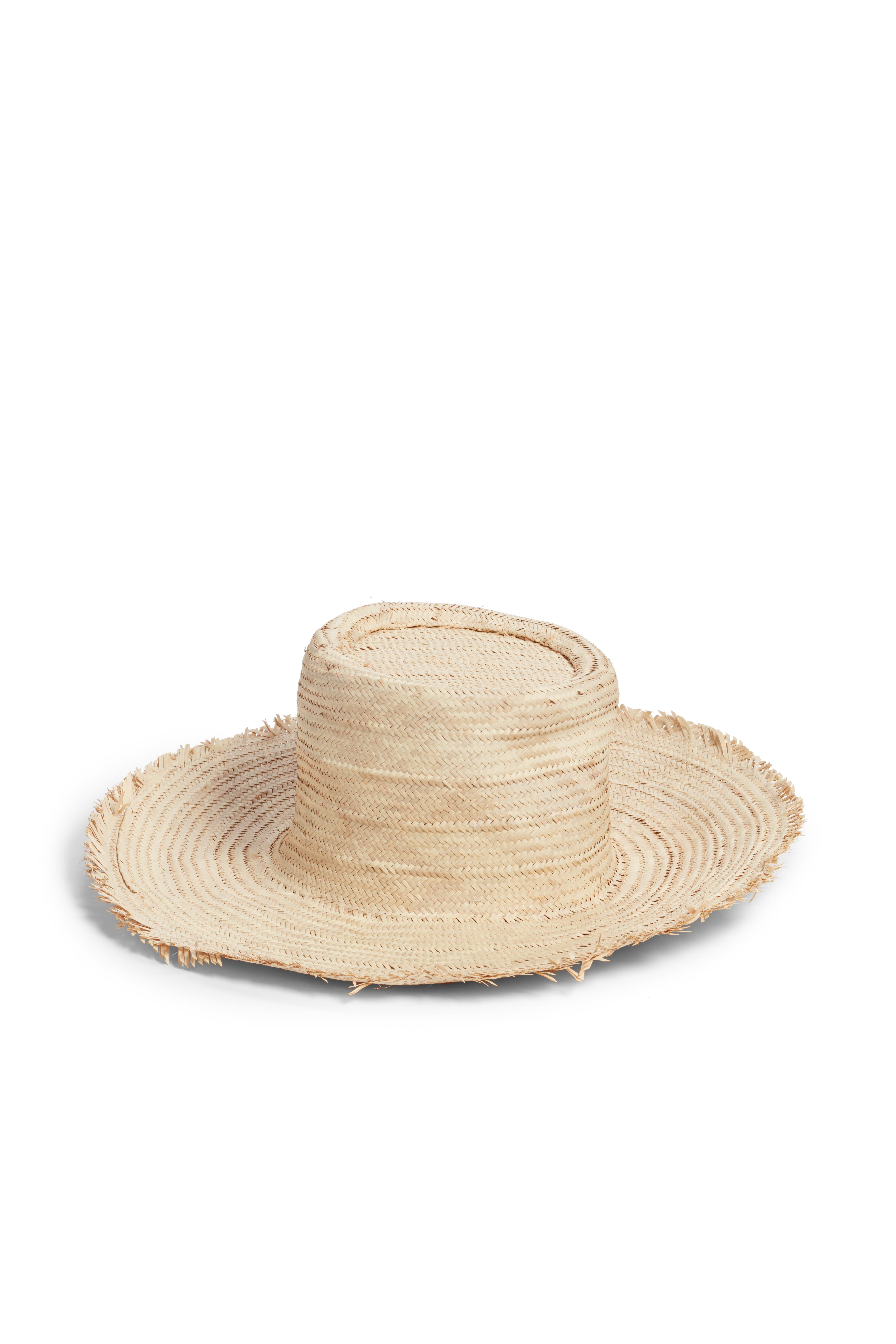 Woven Palm Leaf Hat
