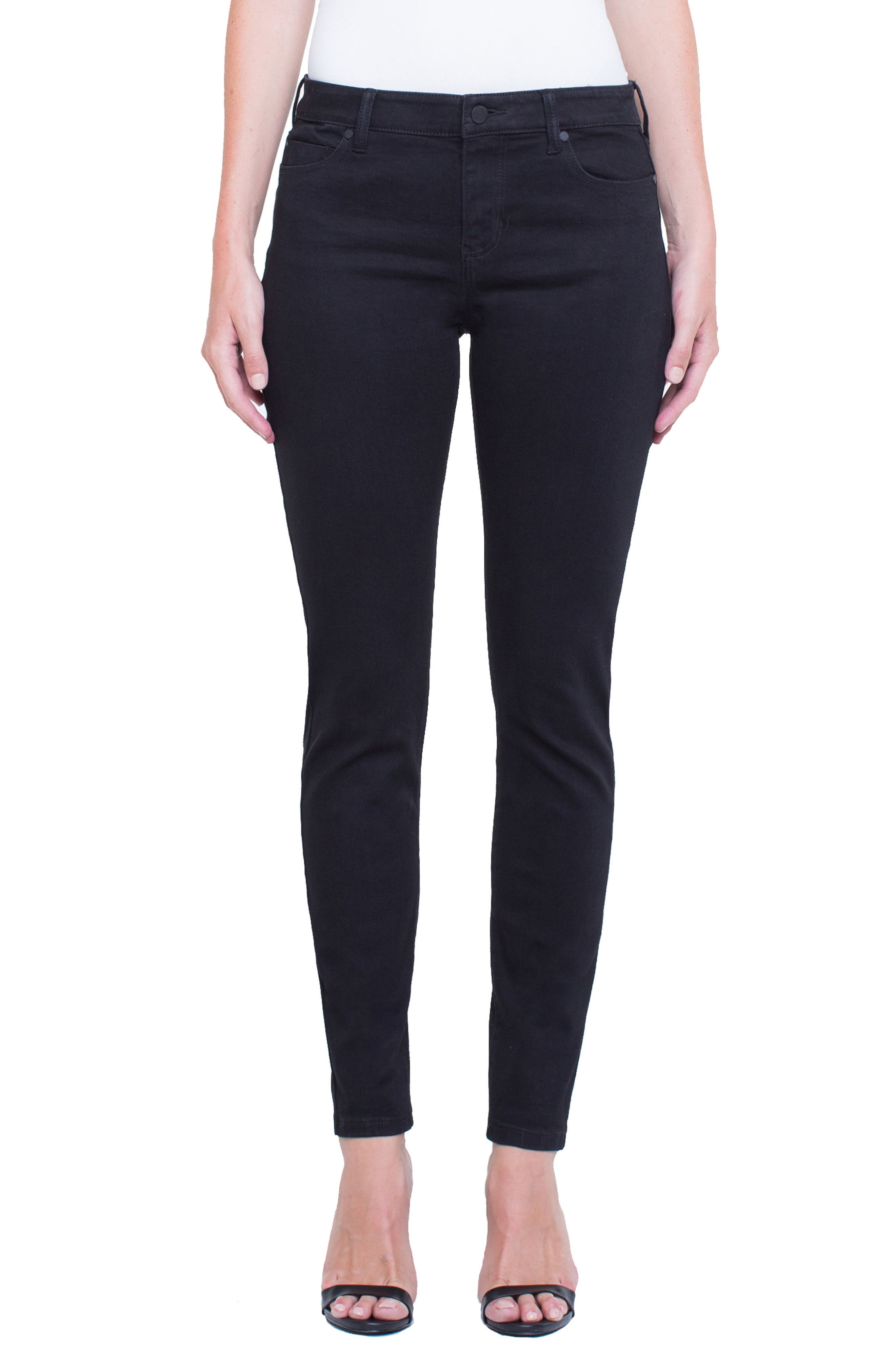 Liverpool Jeans Company Abby Mid Rise Soft Stretch Skinny Jeans