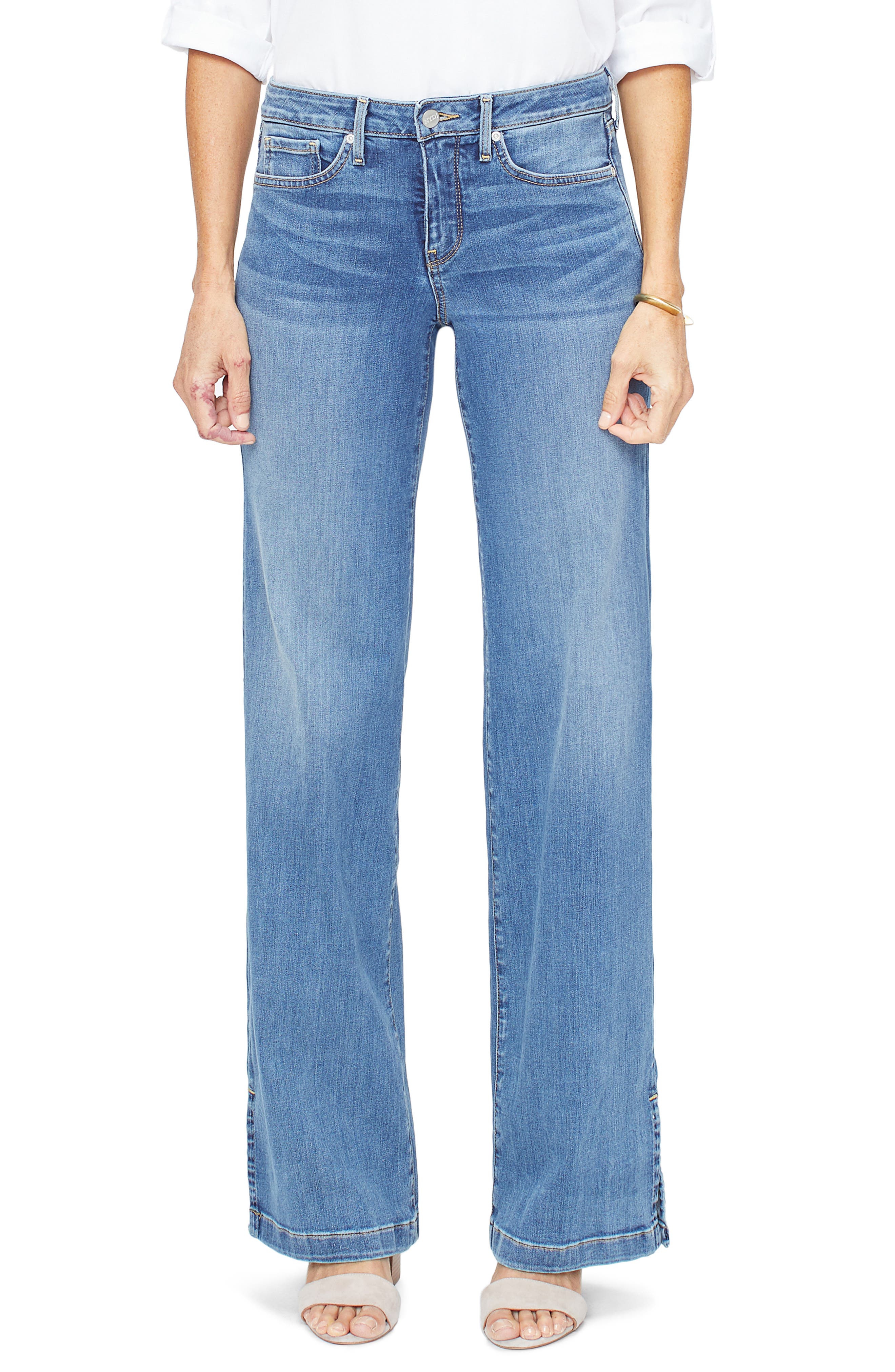 NYDJ Wide Leg Trouser Jeans (Rhodes) Nordstrom