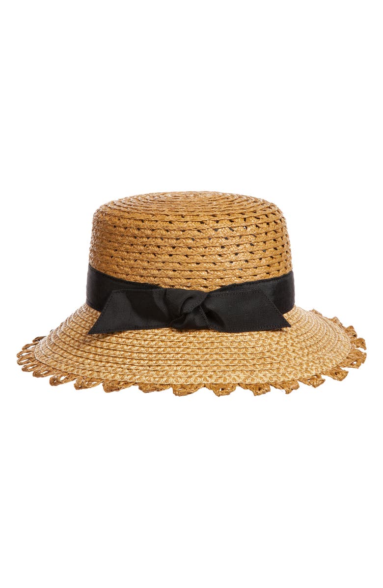 Eric Javits Hats MONTAUK SQUISHEE SUN HAT - BROWN