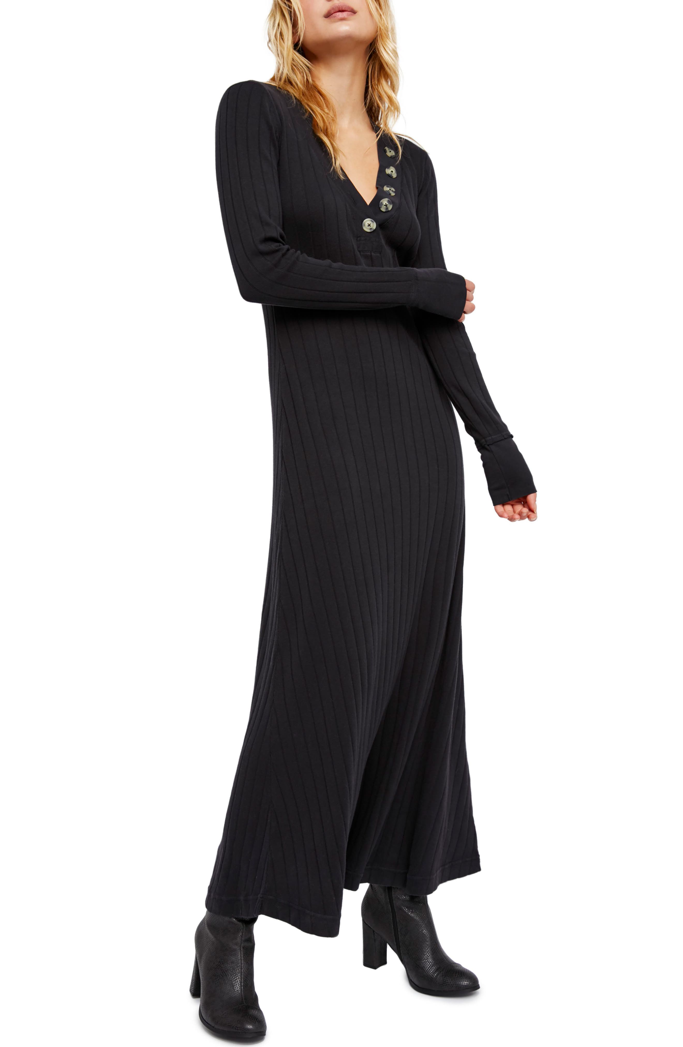 Endless Summer By Free People Sunflower Maxi Dress, Black