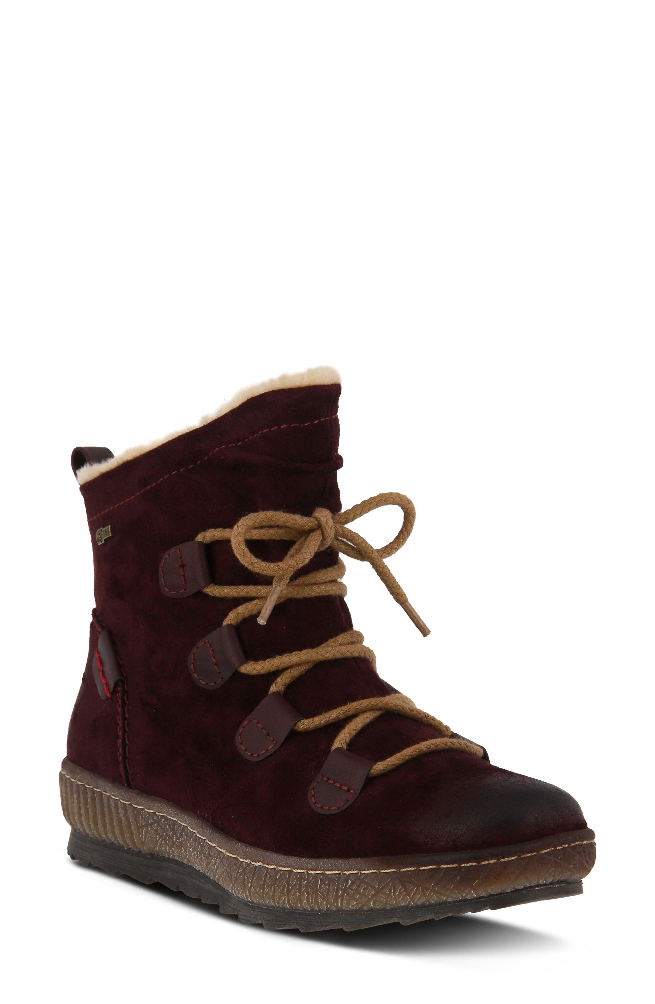 Spring Step Hunnie Water Resistant Bootie - Purple