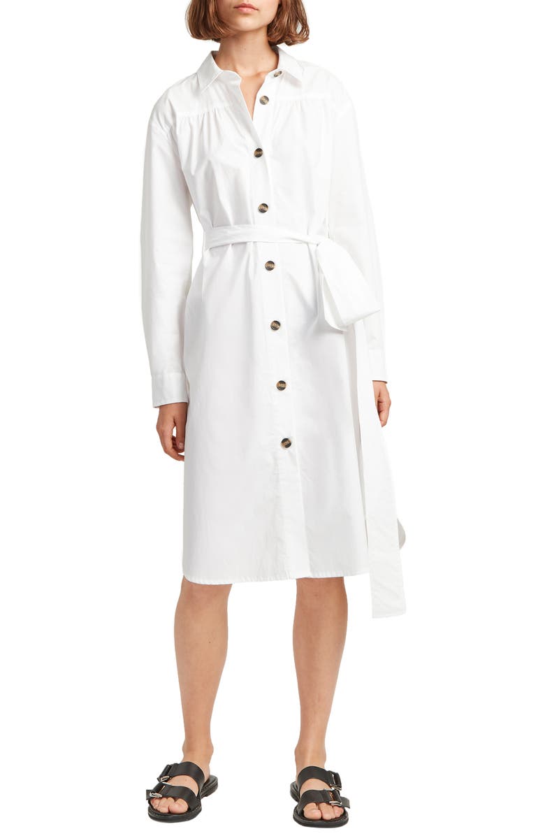French Connection Dresses SOUTHSIDE COTTON SHIRTDRESS