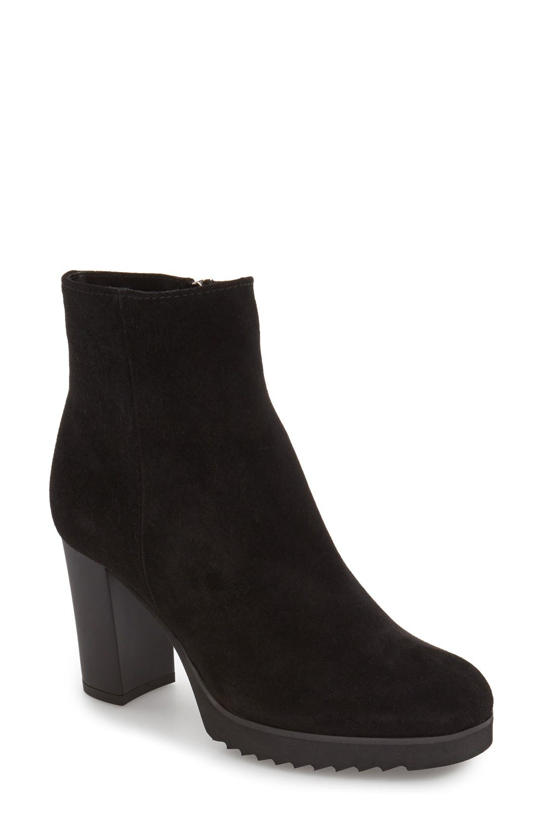 La Canadienne 'Myranda' Waterproof Block Heel Bootie (Women) Nordstrom