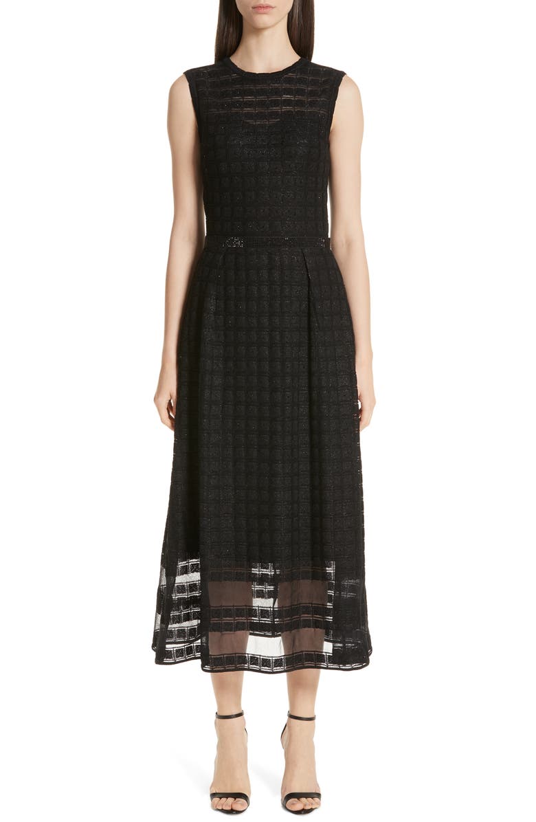 St. John Dresses ADDISON KNIT MIDI DRESS