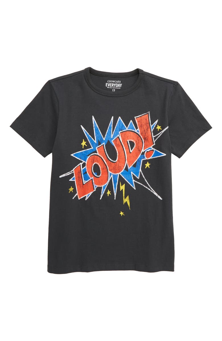 crewcuts by J.Crew Loud T-Shirt (Toddler Boys, Little Boys & Big Boys ...