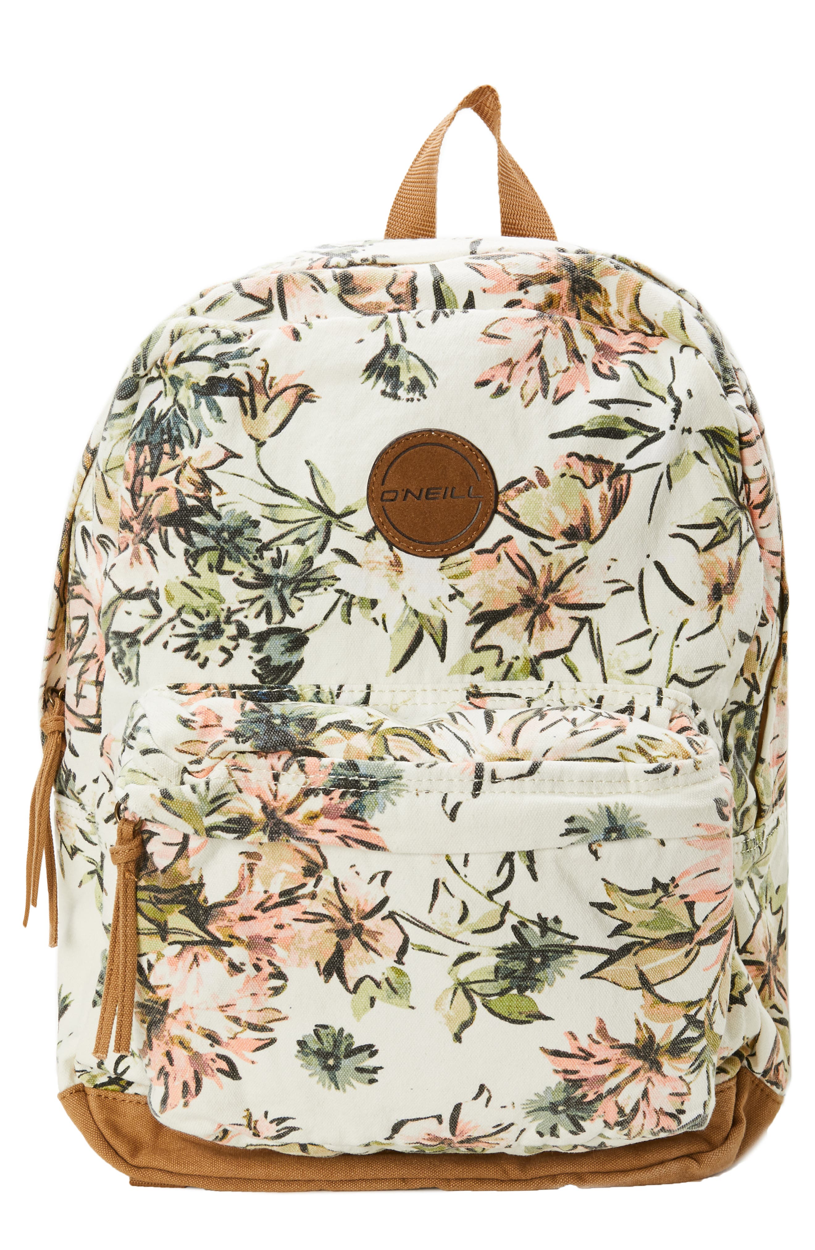 O'Neill Shoreline Floral Print Canvas Backpack Nordstrom