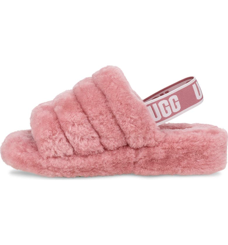 Shop Ugg Fluff Yeah Genuine Shearling Slingback Sandal In Shop Ugg Fluff Yeah Genuine Shearling Slingback Sandal In