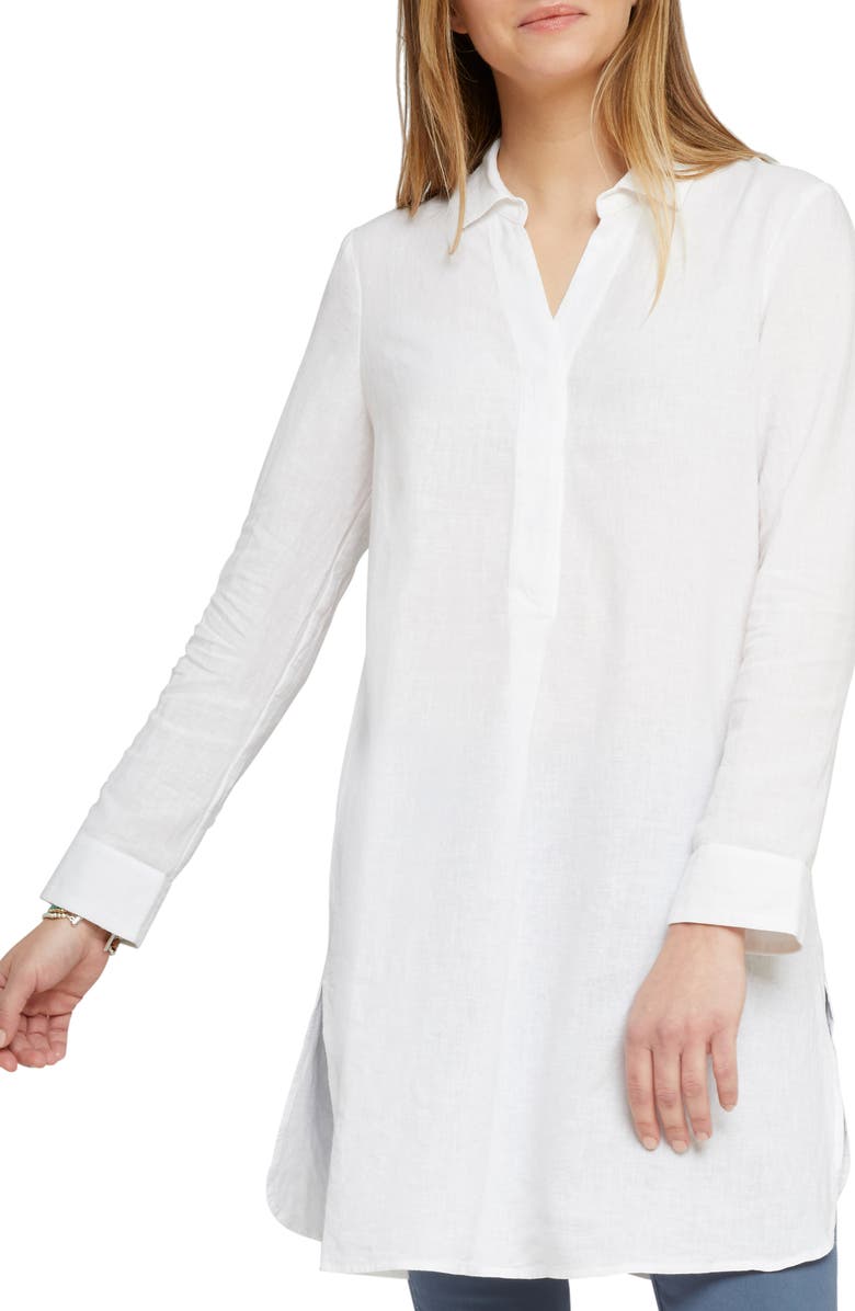 Nic+zoe Tops SPRINGTIME LINEN TUNIC