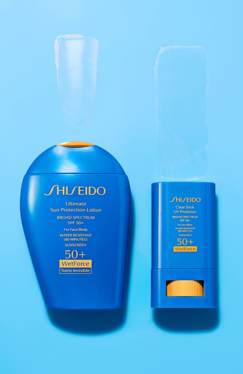 SHISEIDO WetForce Clear Stick UV Protector Broad Spectrum SPF 50+,14569
