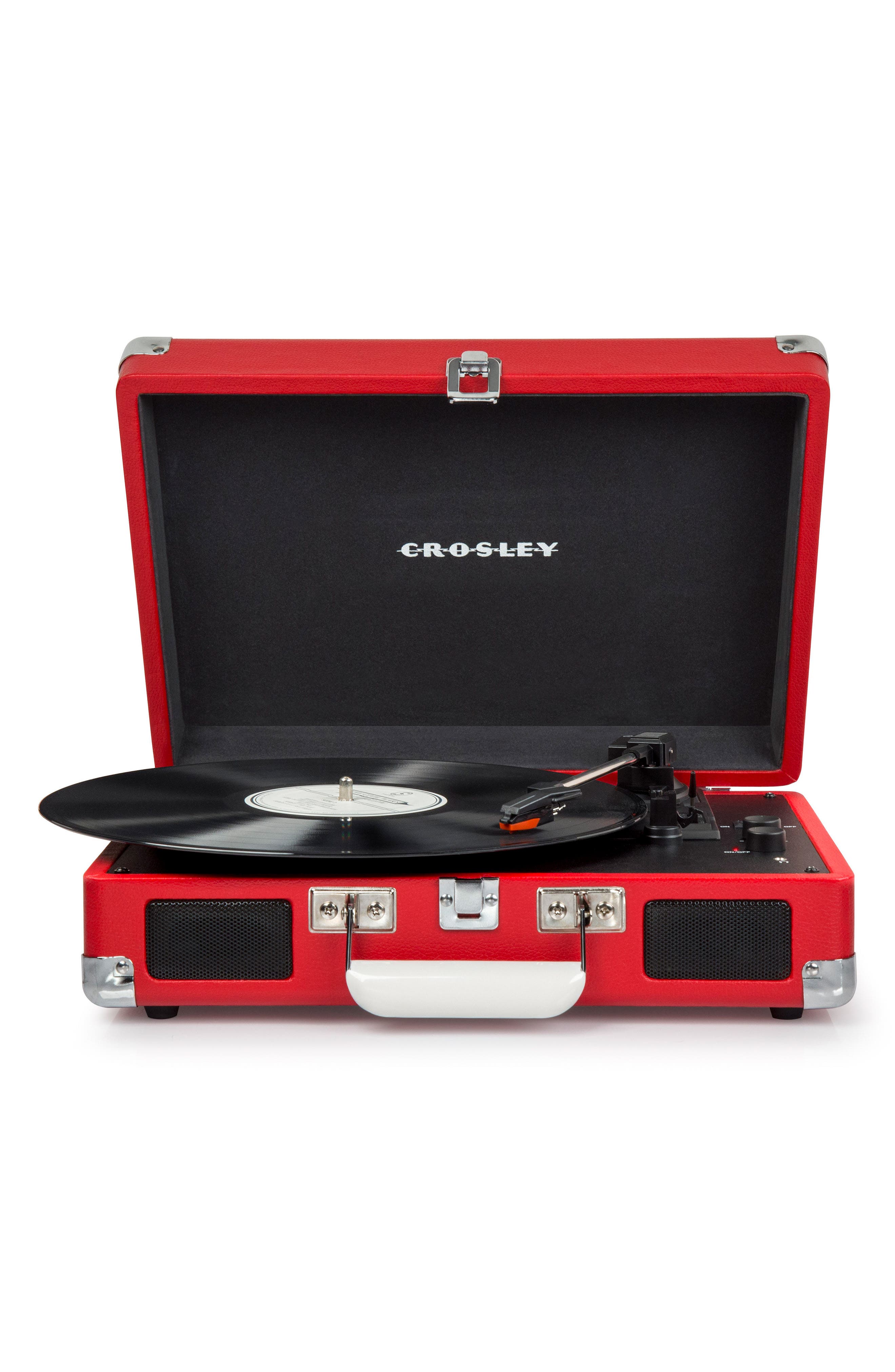 UPC 710244209403 product image for Crosley Radio Cruiser Deluxe Turntable, Size One Size - Red | upcitemdb.com