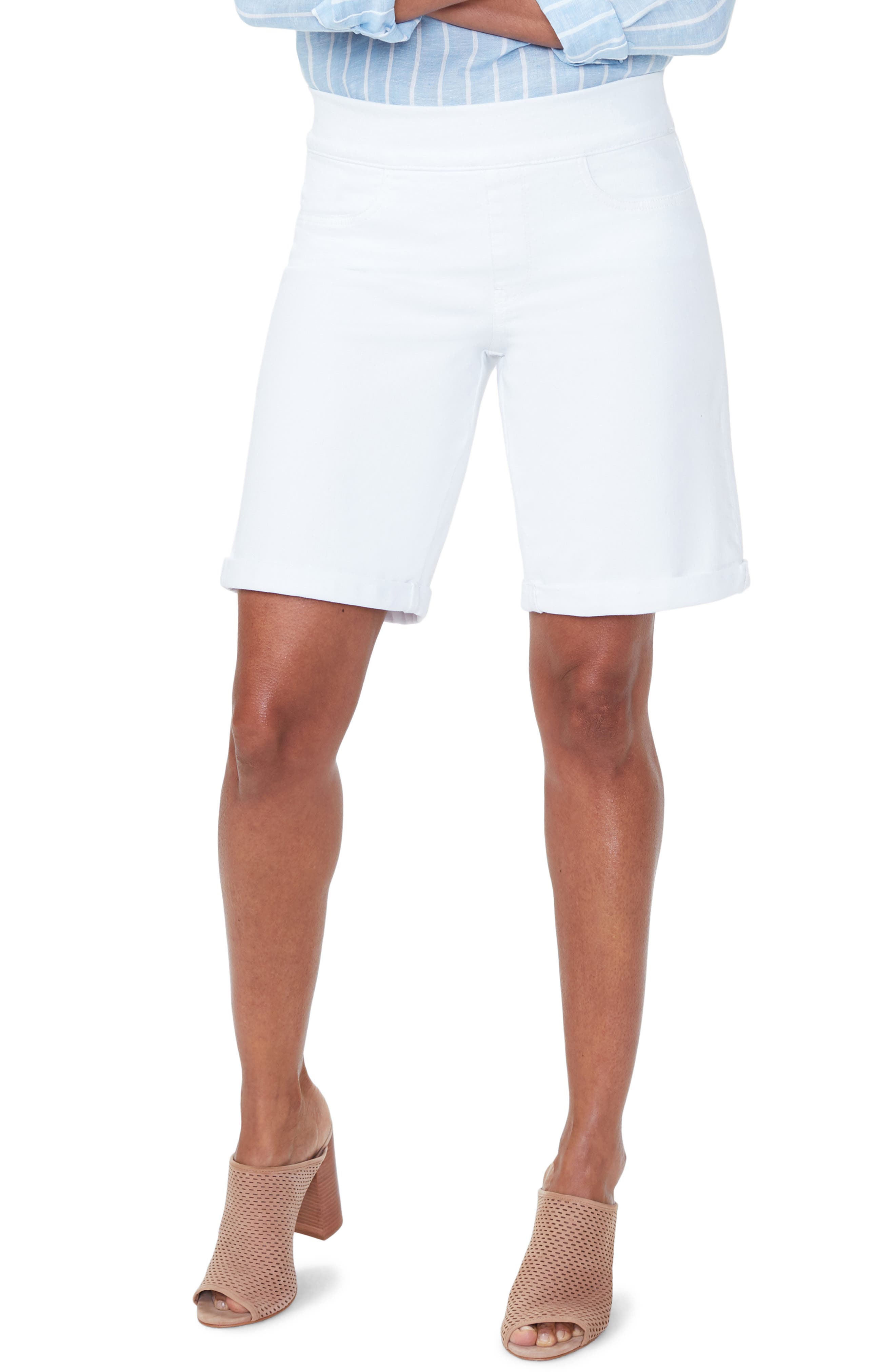 Women's NYDJ Roll Cuff Pull-On Denim Shorts Women's NYDJ Roll Cuff Pull-On Denim Shorts