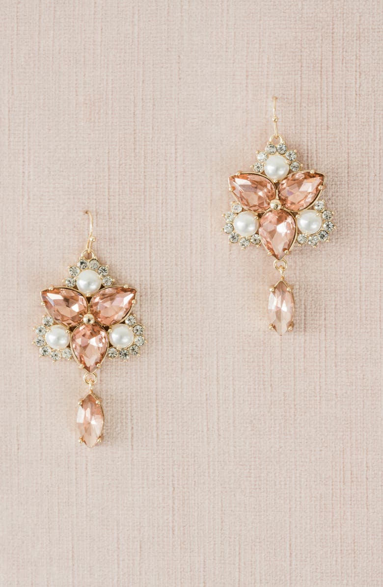 Rachel Parcell Vintage Crystal Chandelier Earrings (Nordstrom Exclusive) | Nordstrom