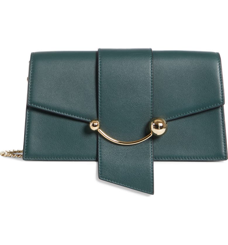 Strathberry Mini Crescent Leather Clutch | Nordstrom