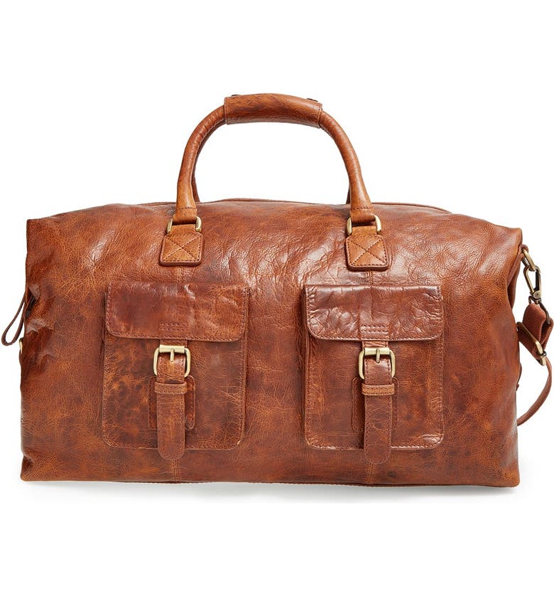 Rawlings® Rugged Leather Duffle Bag | Nordstrom