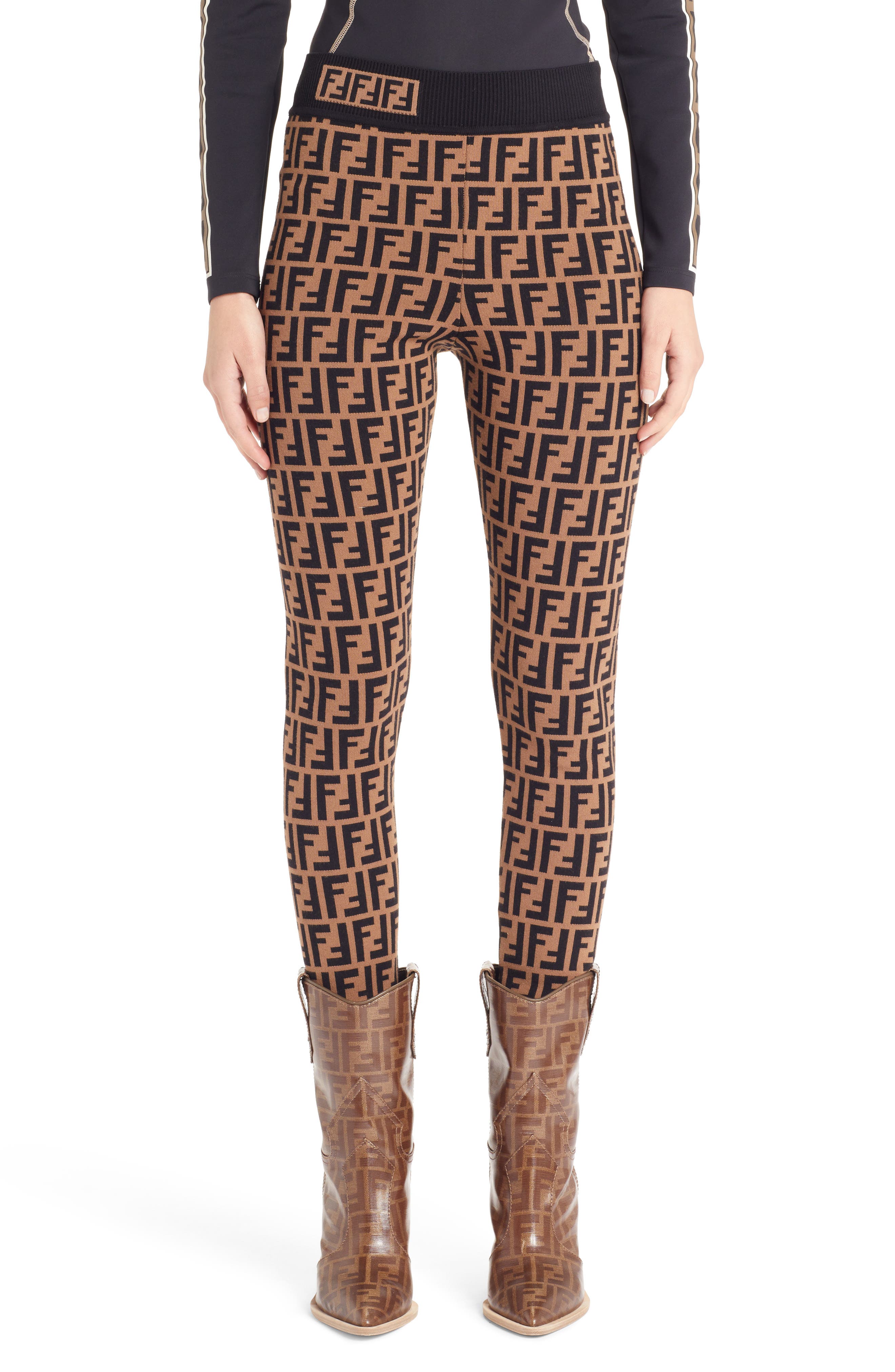 Fendi Logo Leggings Nordstrom