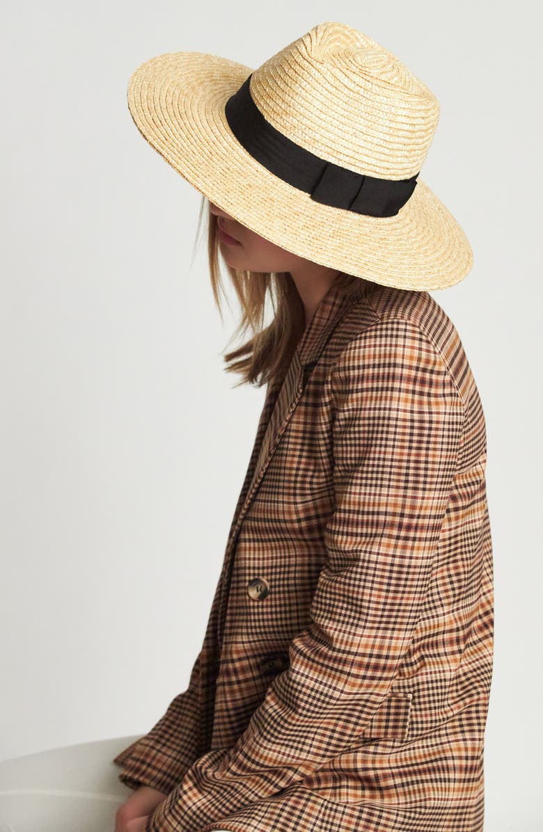 Brixton Joanna Straw Hat In Honey