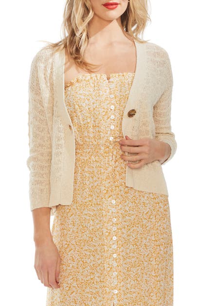Vince Camuto Tops WAVE STITCH CARDIGAN
