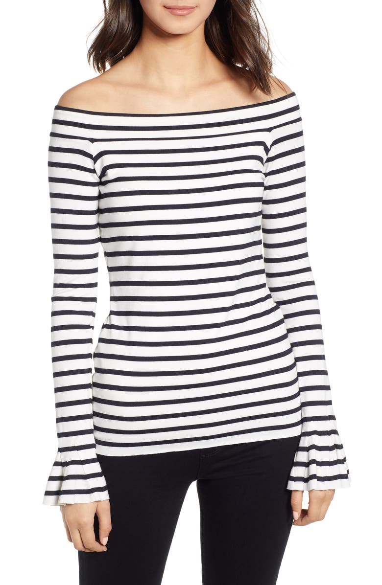 Bailey44 Tops BATEAU VENICE OFF-THE-SHOULDER TEE