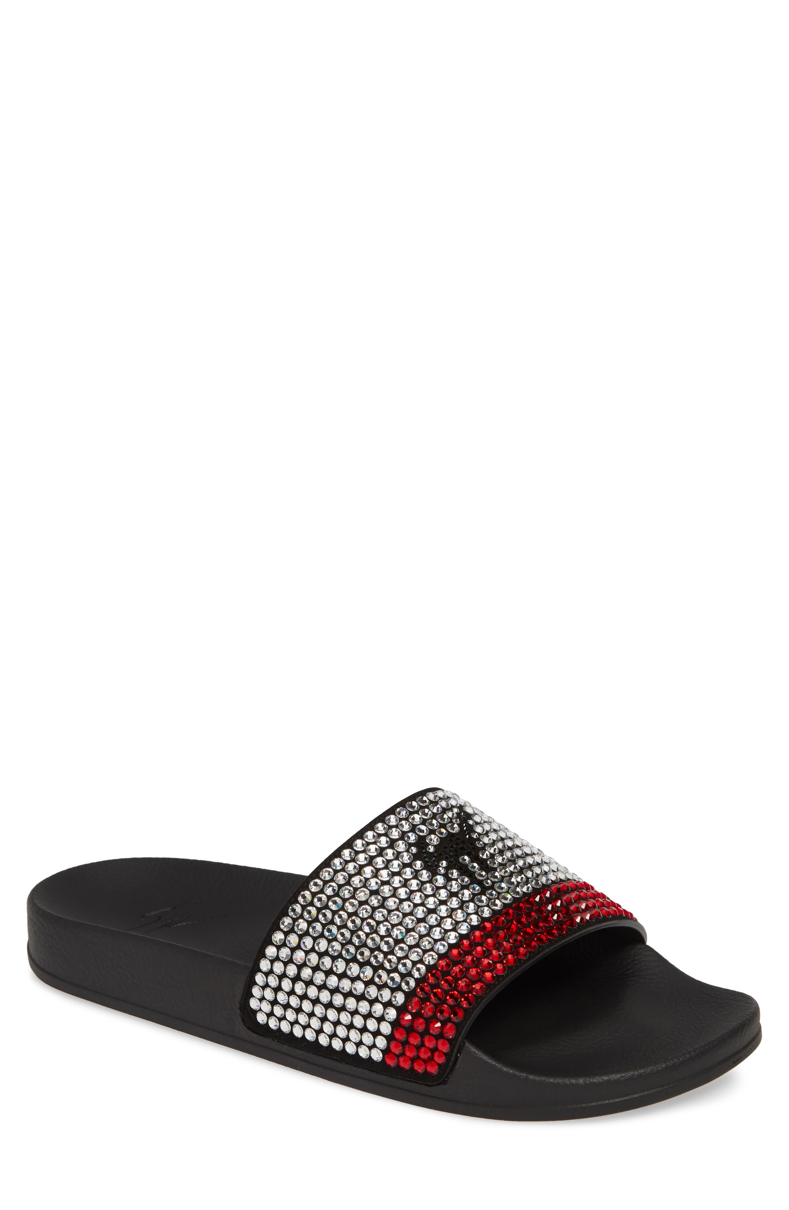 giuseppe zanotti slide sandals