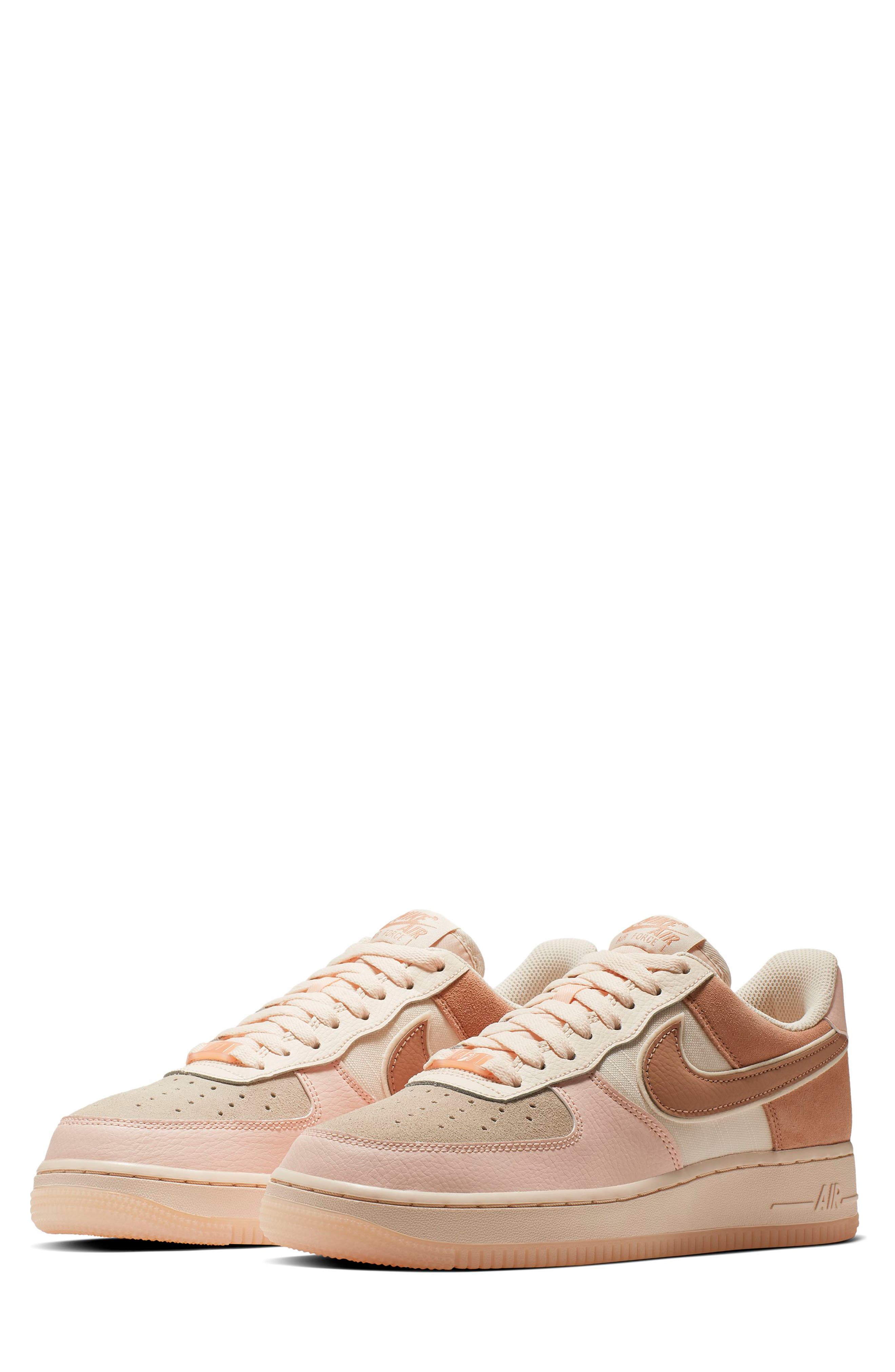 washed coral nike air force 1