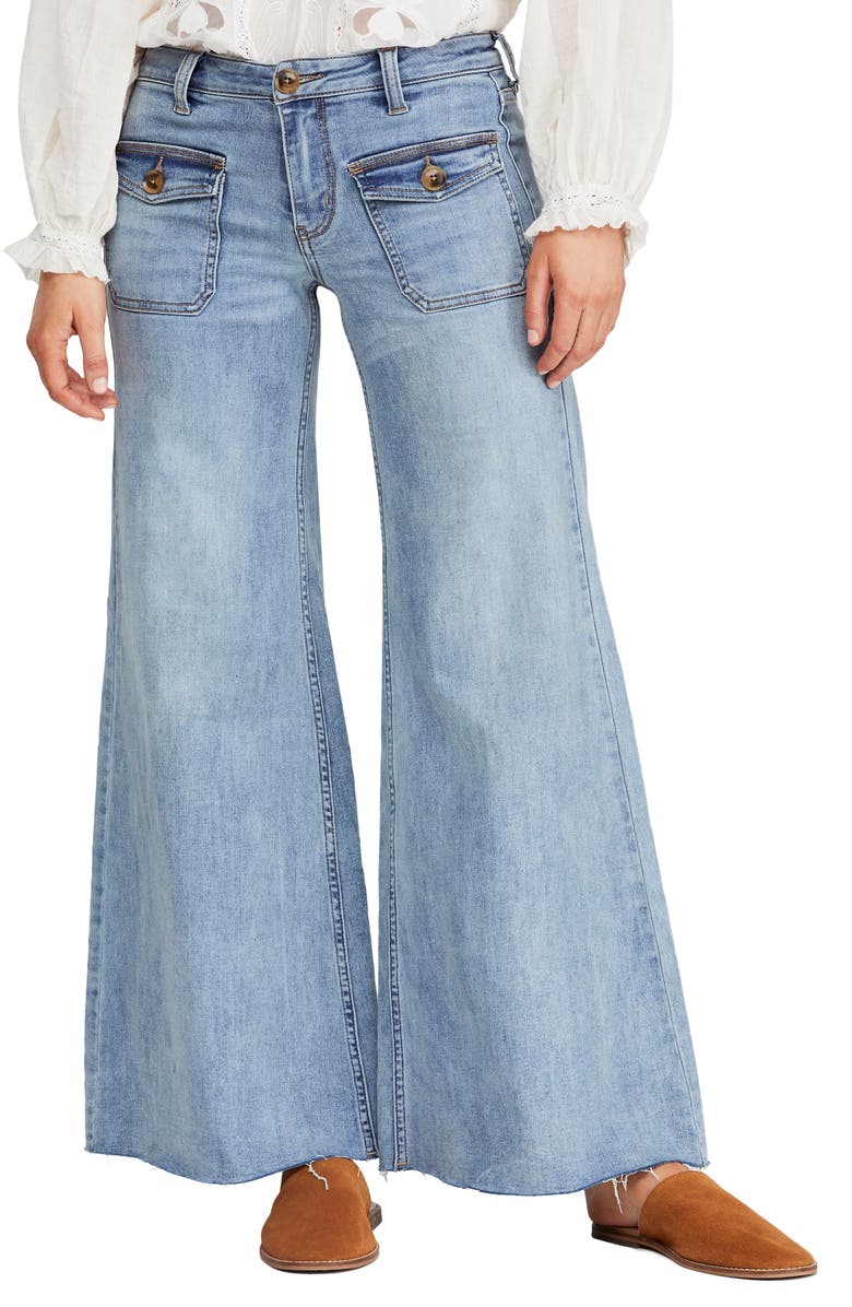 Free People Hailey Bell Bottom Jeans | Nordstrom