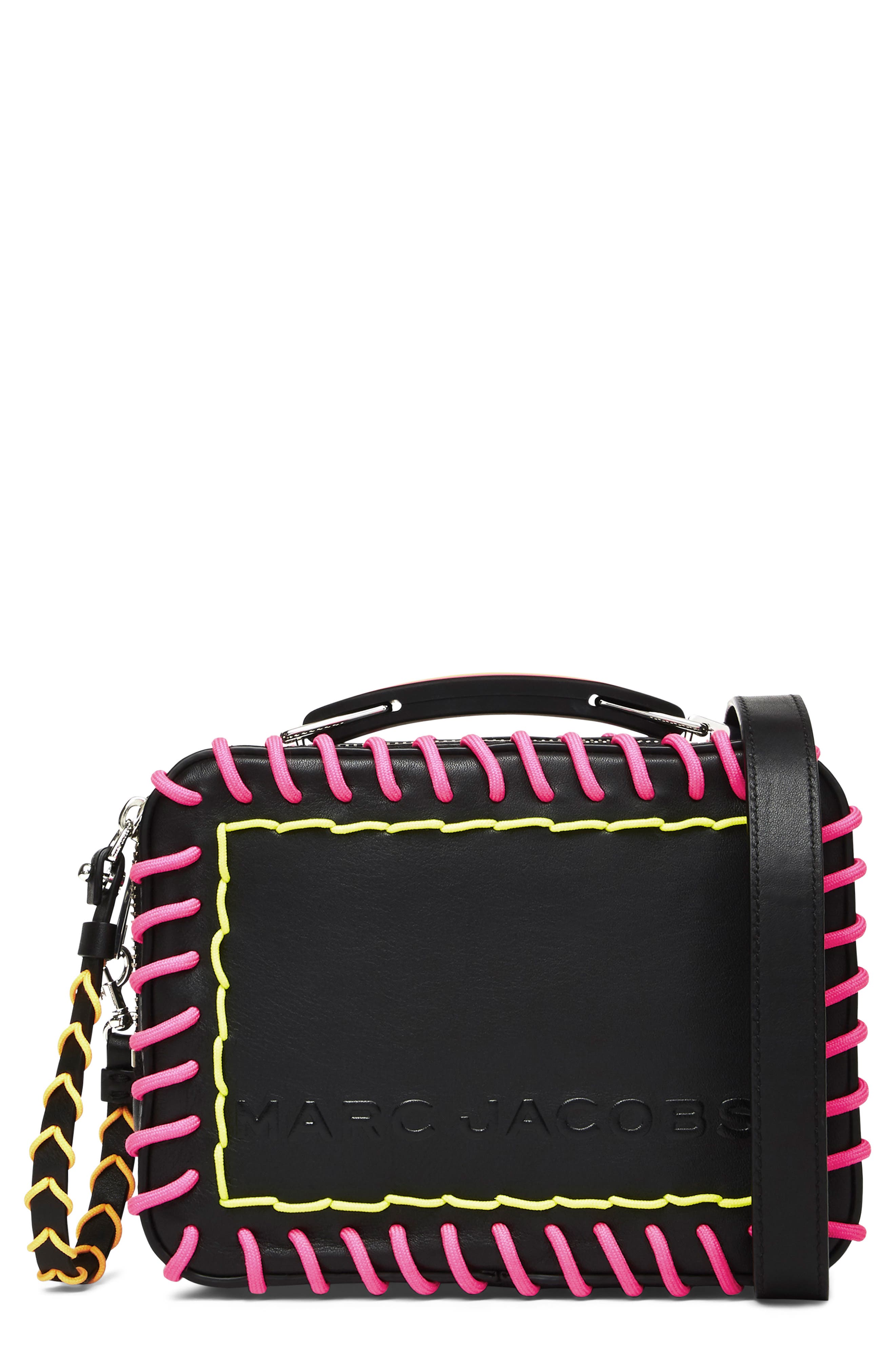 MARC JACOBS The Box 20 Whipstitch Leather Handbag Nordstrom